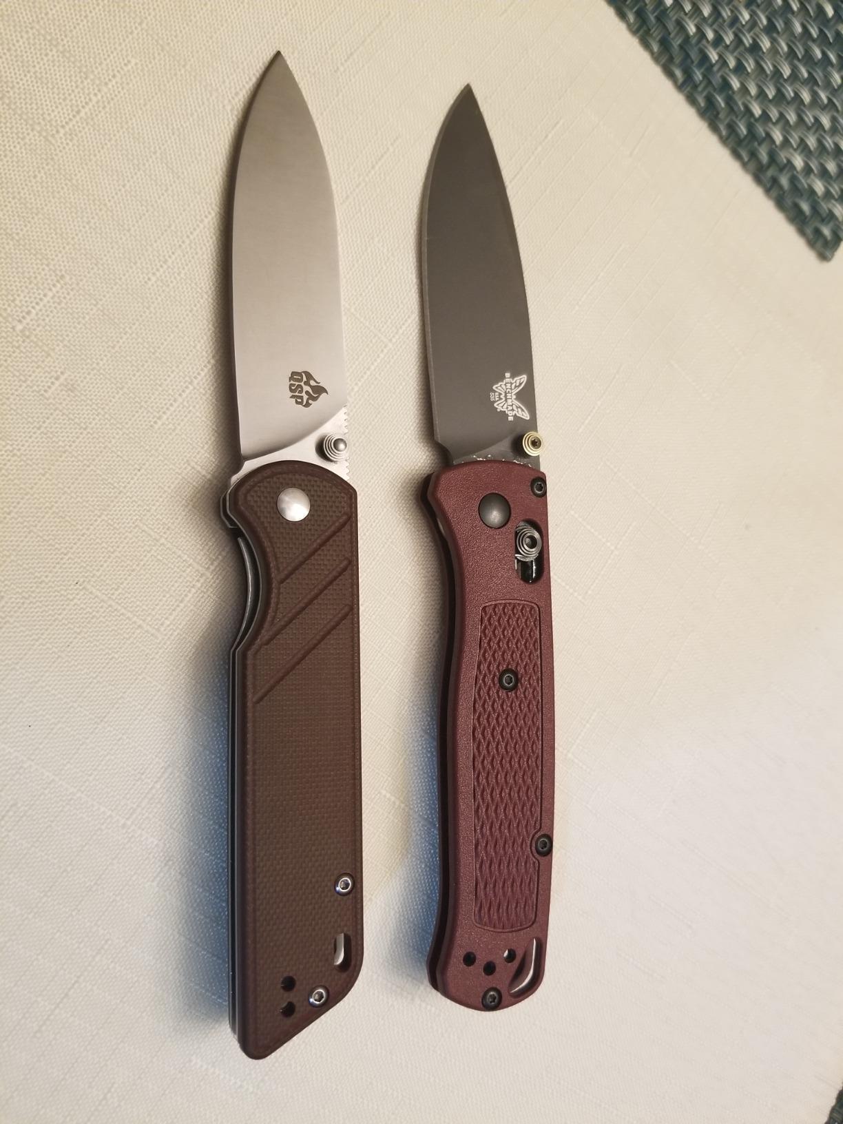 Benchmade - Bugout Outdoor EDC Folding Knife, Slim, Lightweight, Plain Edge, Drop-Point Blade, CPM-S30V Stainless Steel customer photo 1