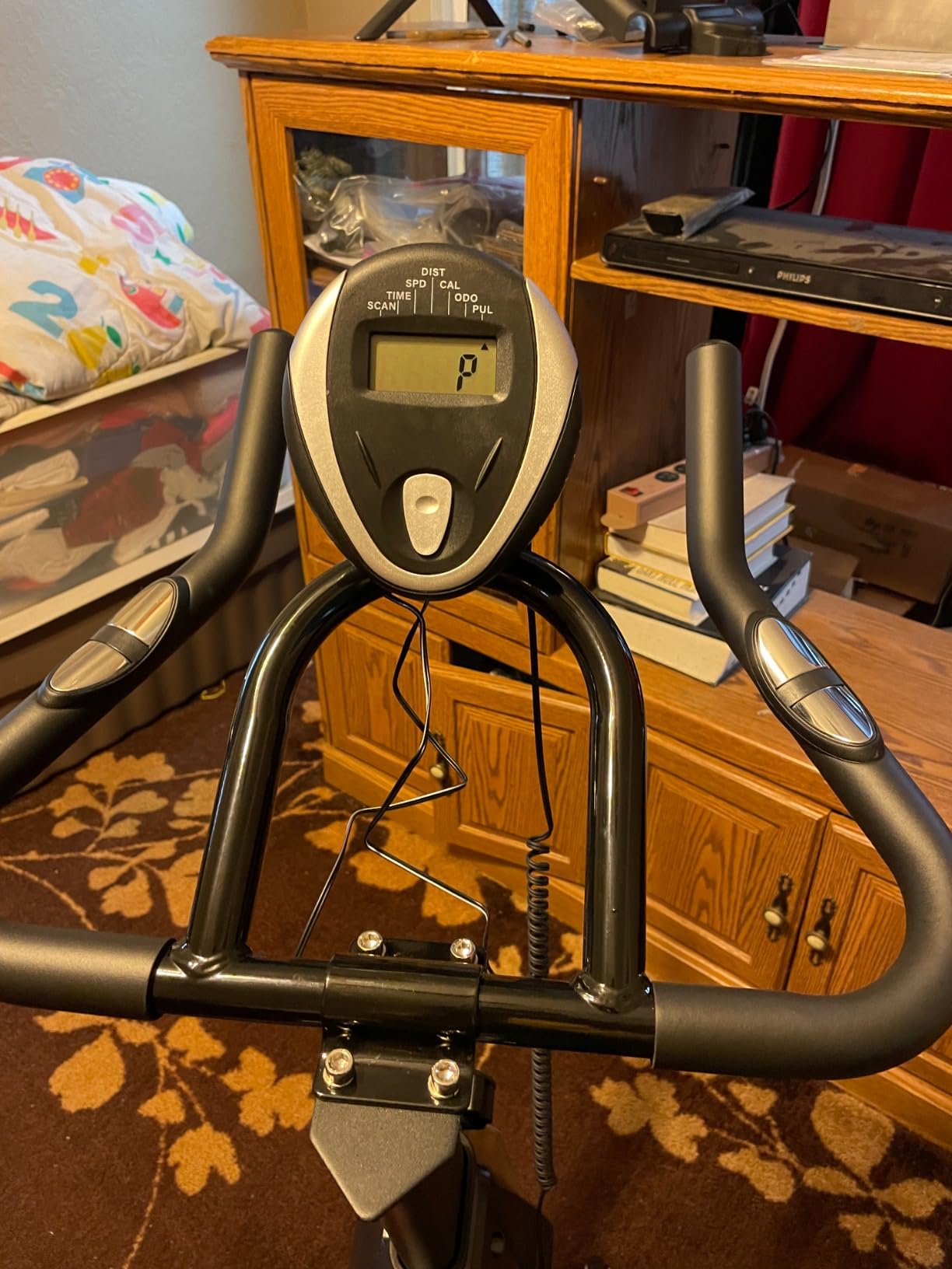 YOSUDA Exercise Bike, Brake Pad Stationary Bike for Home with Exclusive App, Magnetic Indoor Cycling Bike with 300 lb Weight Capacity customer photo 1