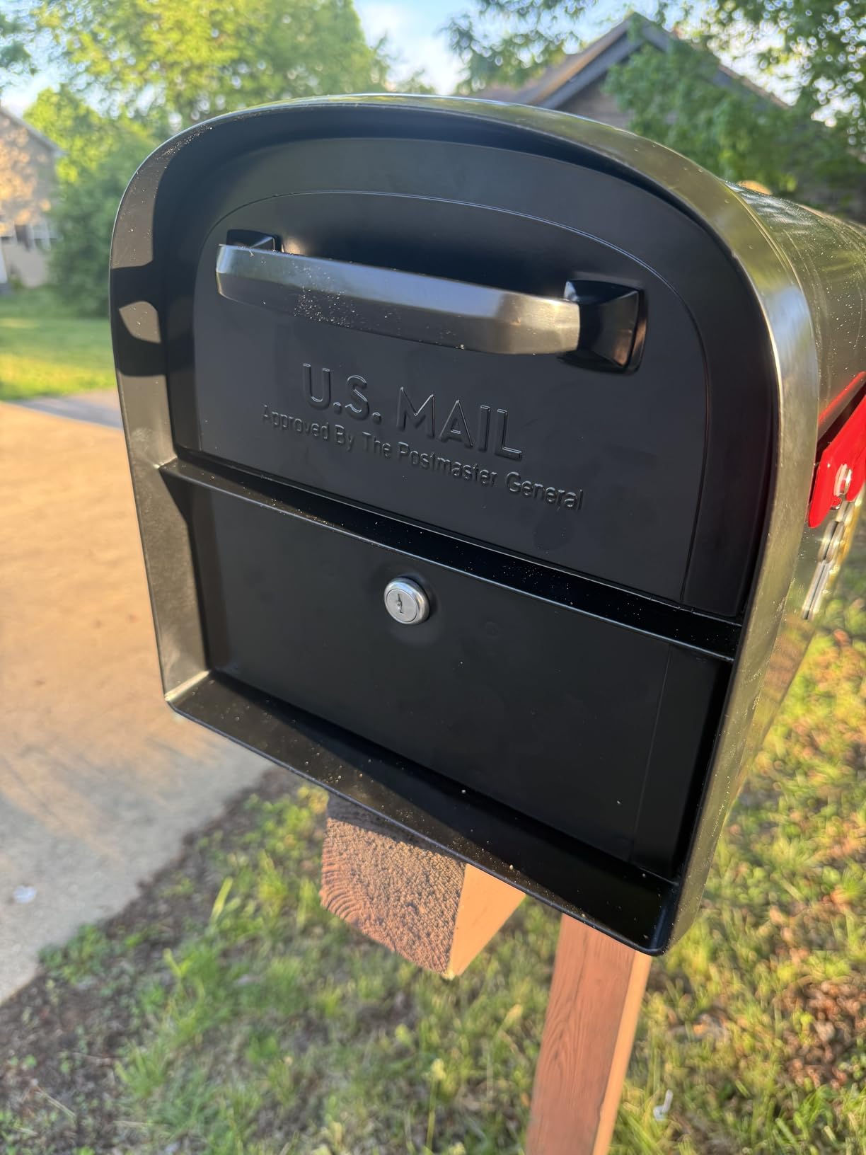 Architectural Mailboxes 6300P-10 Locking Parcel Mailbox, X-Large, Pewter customer photo 1