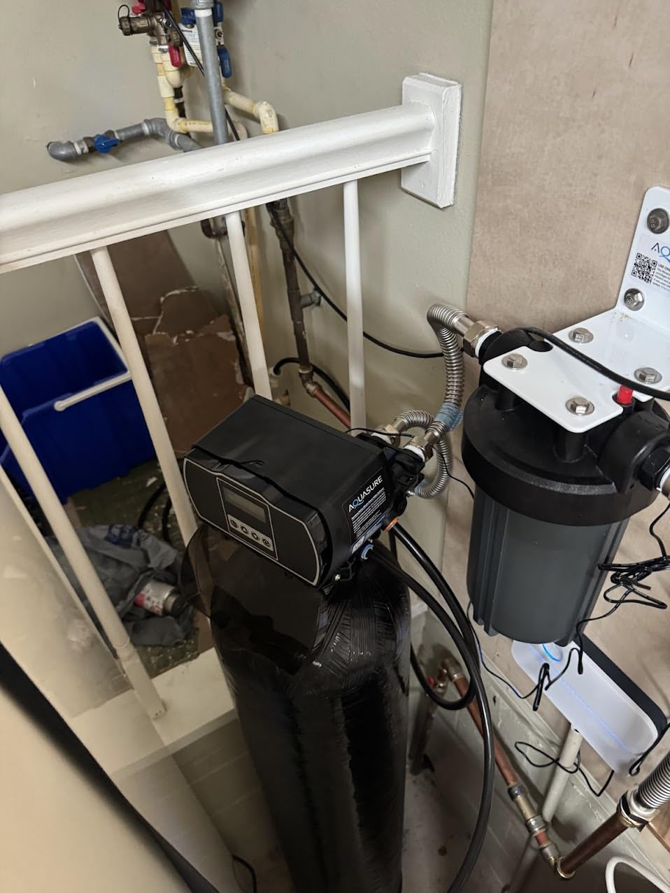 Aquasure Harmony Series 32,000 Grains Whole House Water Softener with High Performance Automatic Digital Metered Control Head | for 1-2 bathrooms customer photo 1
