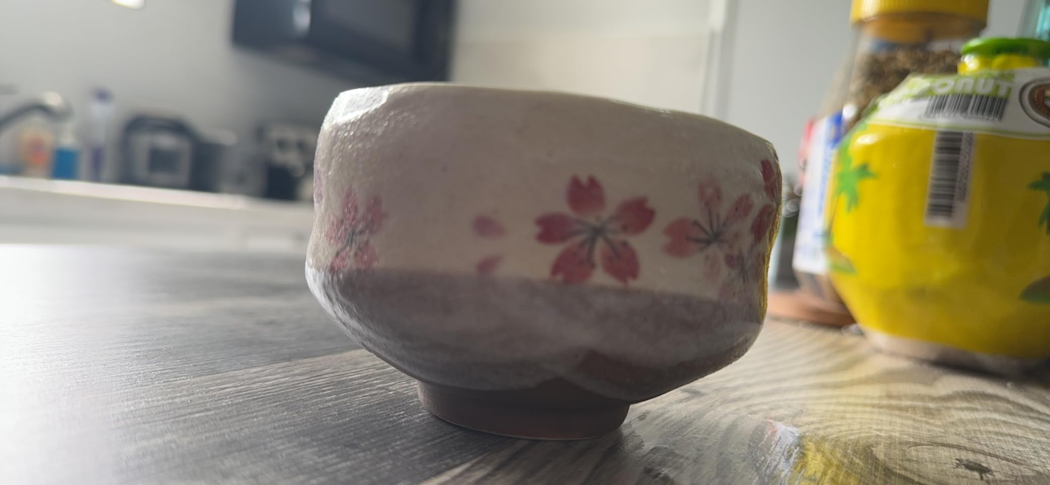 Happy Sales HSMB-CWCB1, Authentic Japanese Traditional Tea Ceremony Matcha Bowl Chawan Handcrafted in Japan, Cherry Blossom Design customer photo 2
