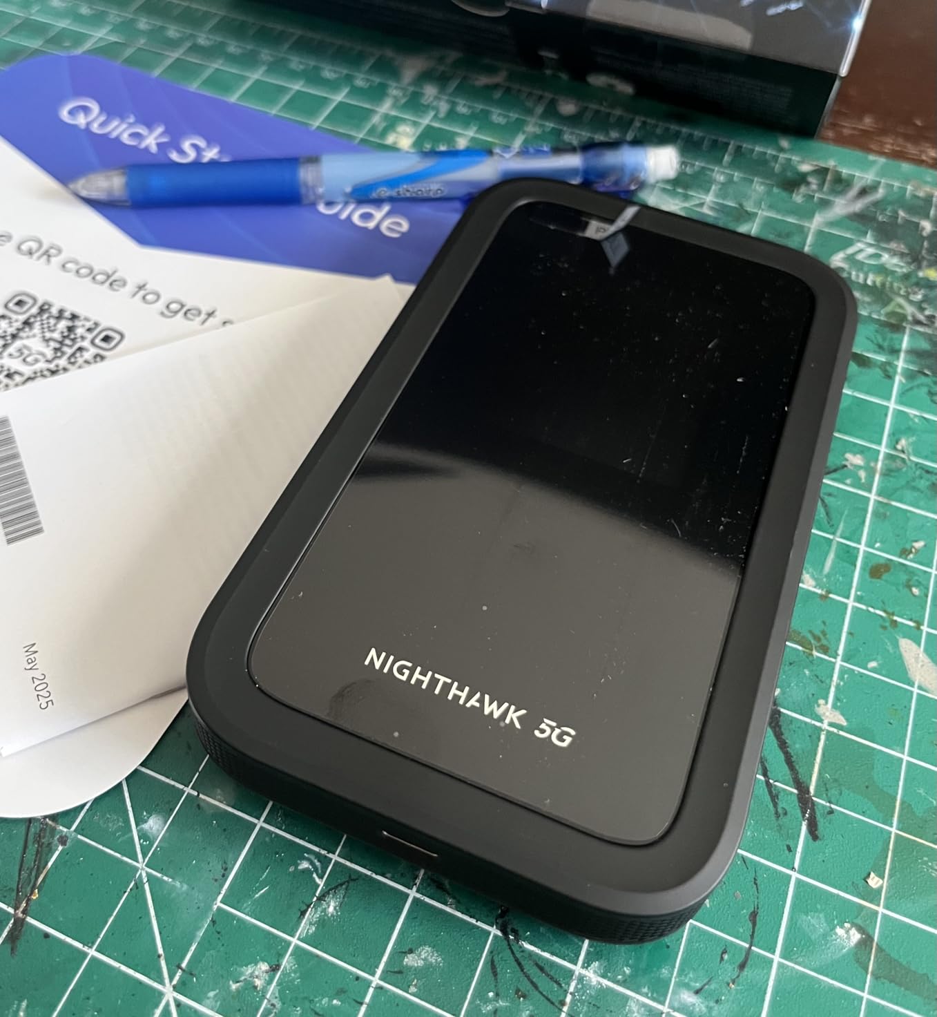 NETGEAR Nighthawk M1 4G LTE WiFi Mobile Hotspot (MR1100-100NAS) - Up to 1Gbps Speed, Works Best with AT&T and T-Mobile, Connects Up to 20 Devices, Secure Wireless Network Anywhere customer photo 1
