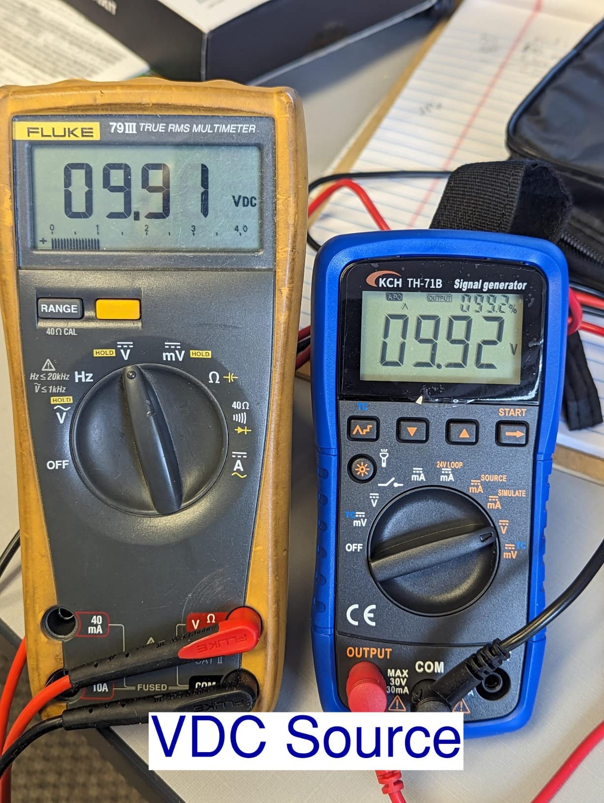 TH-71B Handheld Signal Generator Source Simulator Meter, DC Voltage Current Thermocouple K/E/J/T/B/R/S/N, 24V Loop, V/mA Step Output customer photo 2