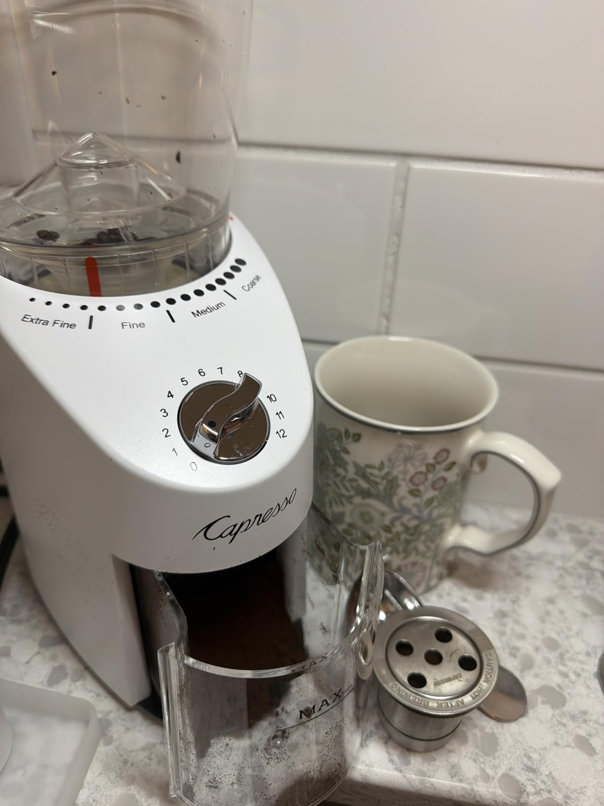 Capresso Infinity Plus Stainless Steel Conical Burr Grinder customer photo 1