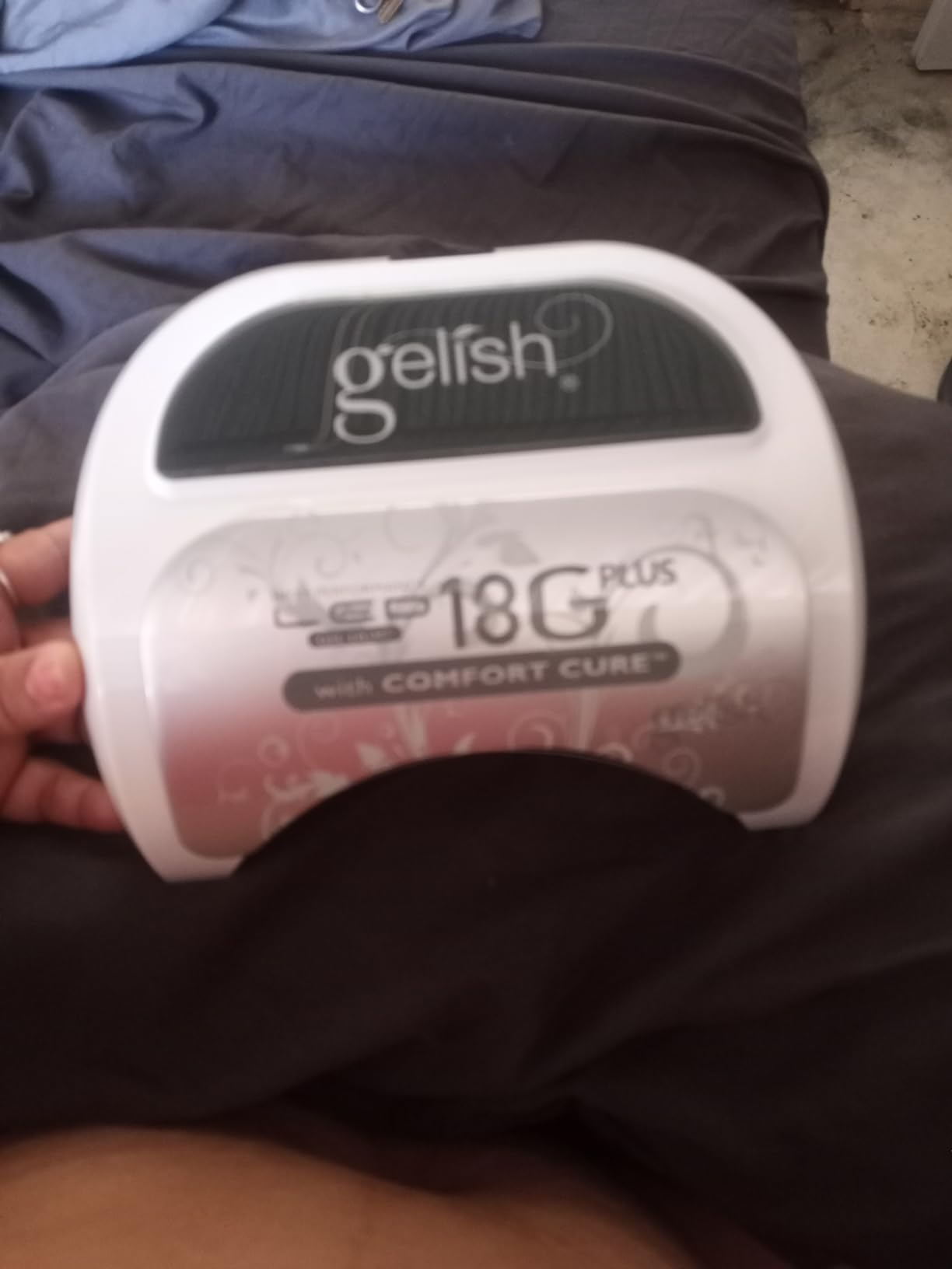 Gelish 18G Plus LED Light - 36W Professional LED Curing Lamp with Comfort Cure Technology, 60-Second Setting, Removable Magnetic Tray, SafeLight, Pedicure Friendly, Acetone Resistant customer photo 2