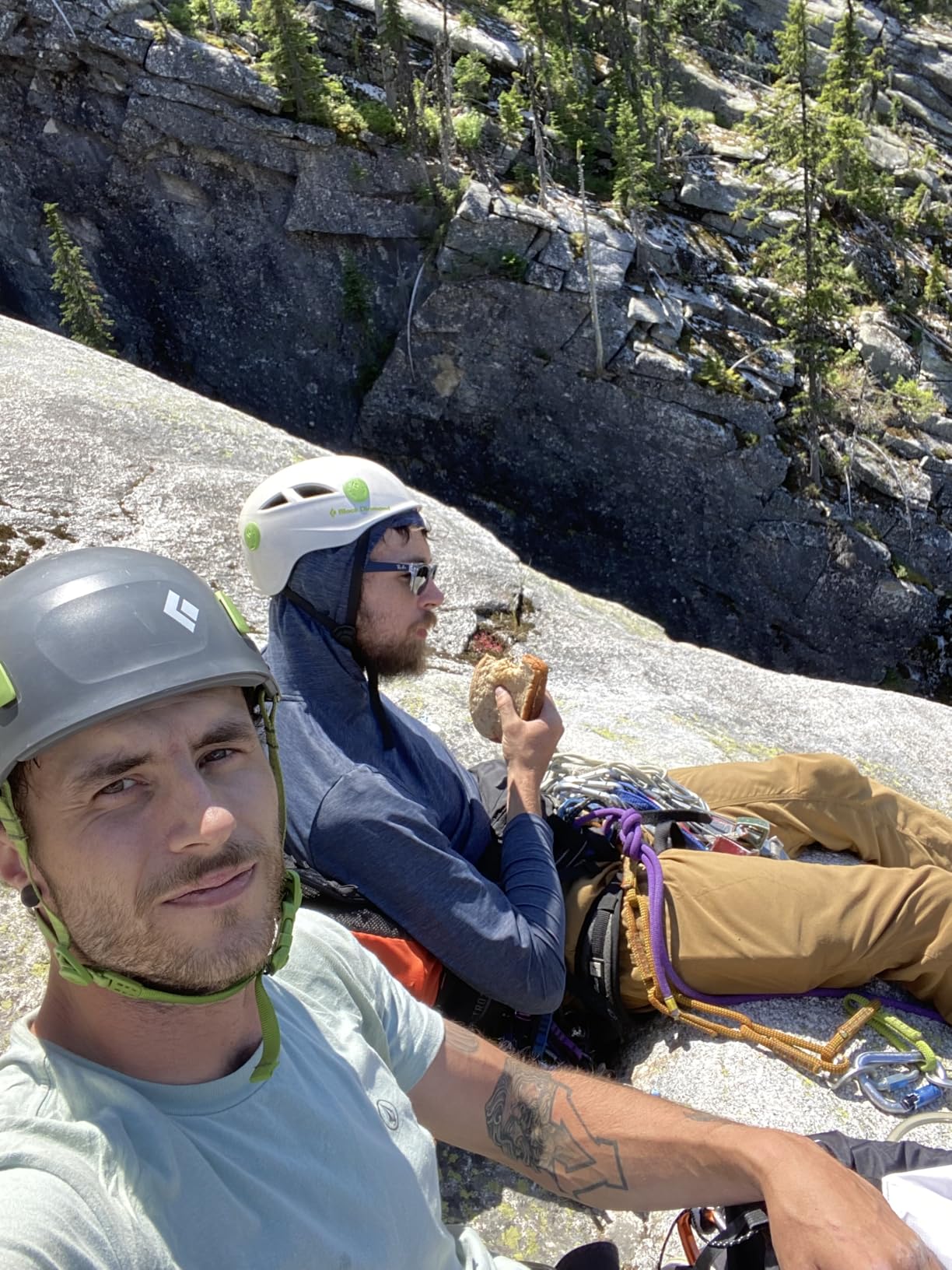 BLACK DIAMOND Half Dome Rock Climbing Safety Helmet | Adjustable Fit | Lightweight & Durable | Ventilated Protection customer photo 1