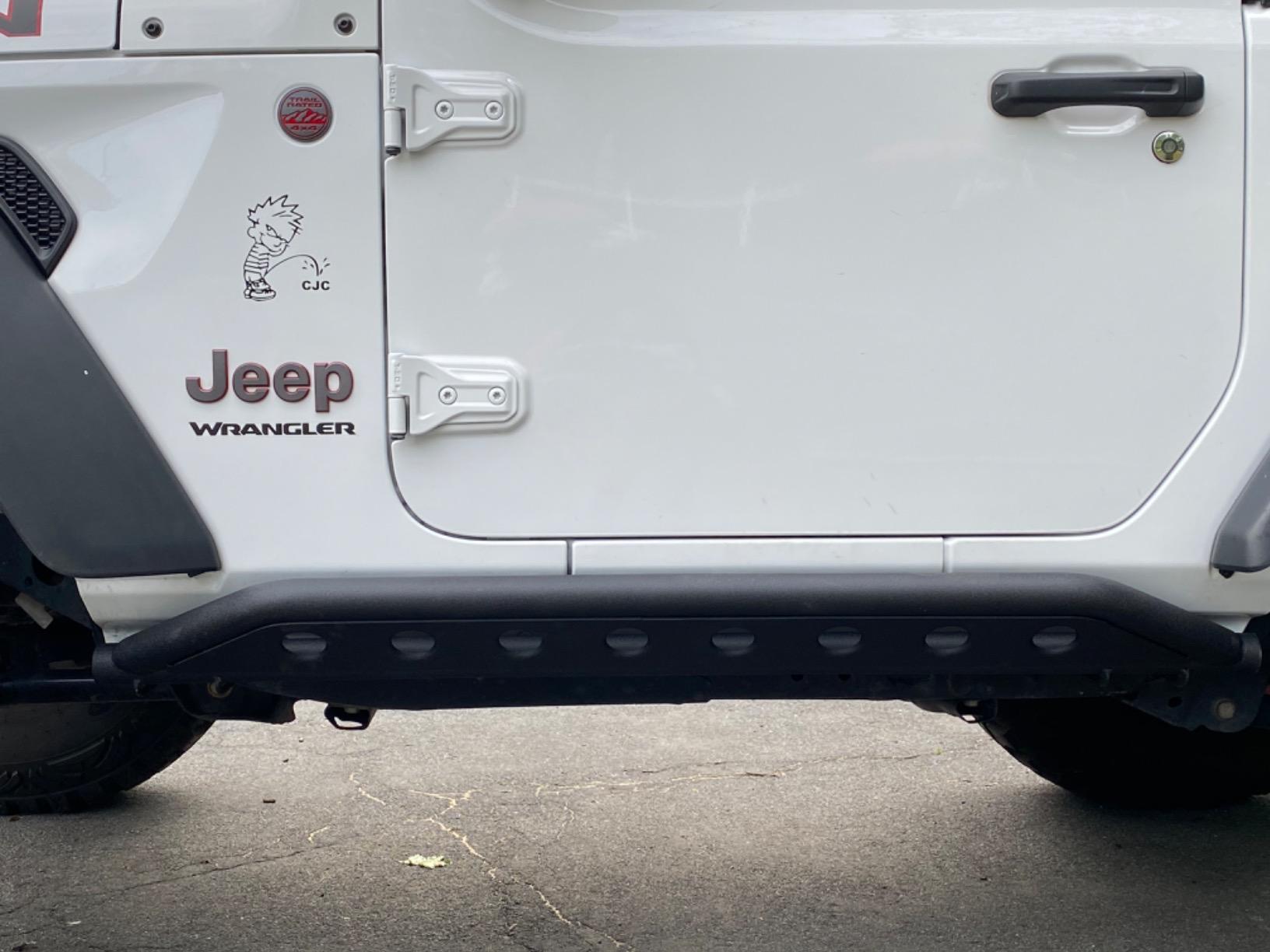 EAG Steel Rock Sliders Running Boards Fit for 18-22 Wrangler JL 2 Door customer photo 2