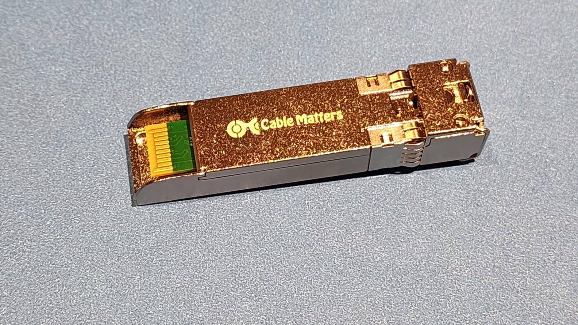 Cable Matters 2-Pack 10GBASE-SR SFP+ to LC Multimode 10G Fiber Transceiver Module, 10G, MMP Fiber, Up to 300m, for Cisco, Ubiquiti, TP-Link, D-Link, MikroTik, Netgear, Supermicro, HPE Aruba customer photo 2