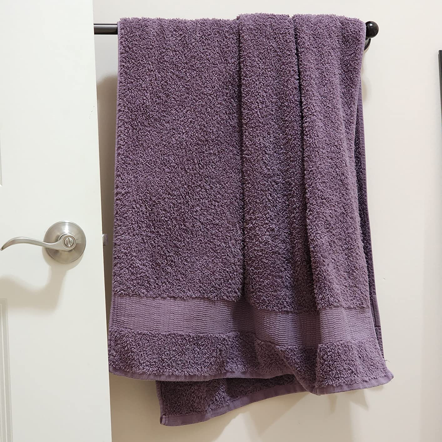 Madison Park Signature Luce 100% Egyptian Cotton Luxurious Bath Towel Set, Silky Soft, Highly Absorbent, Premium Spa Quality, Multi-Sizes, Sand 6 Piece customer photo 1