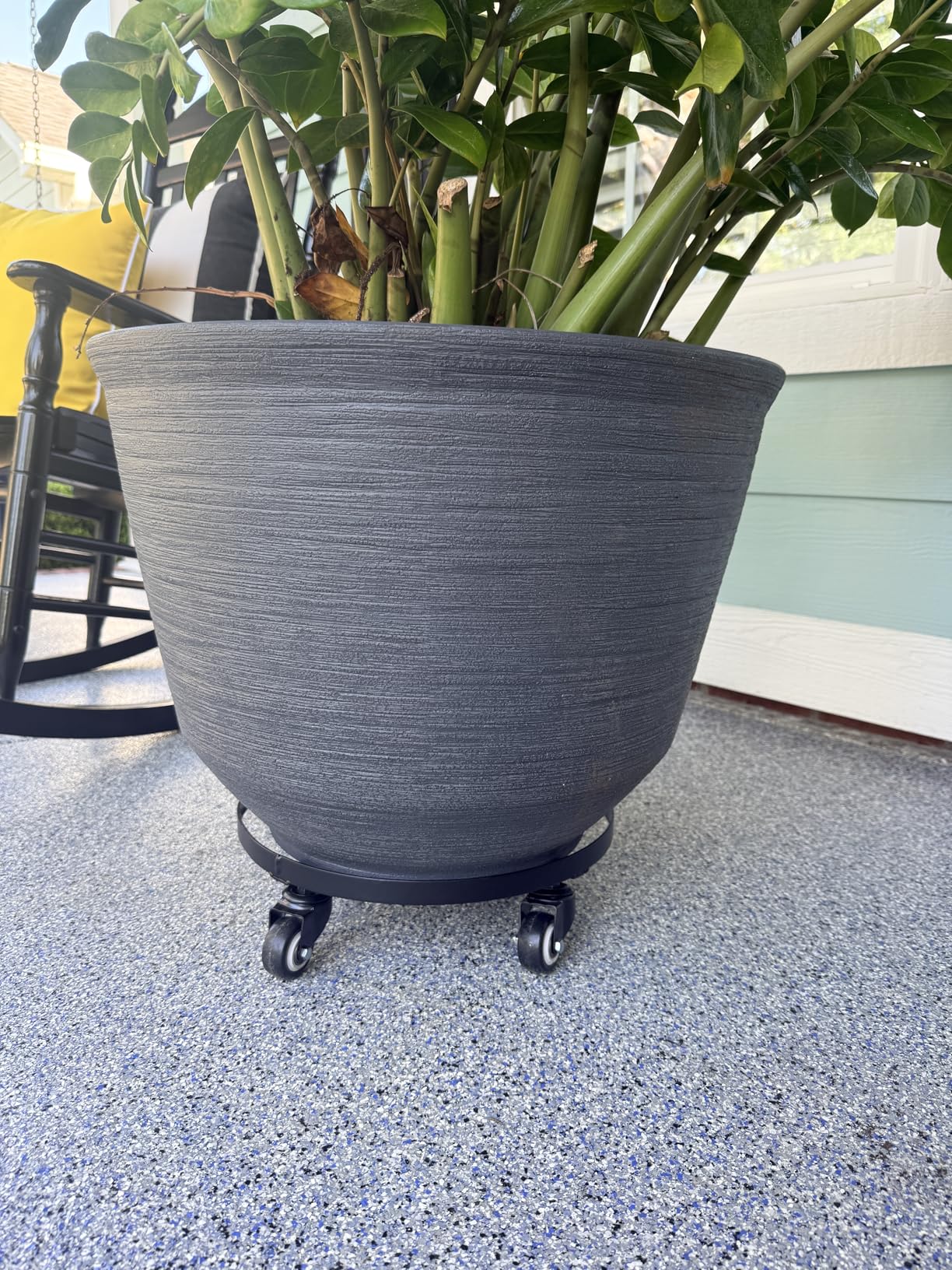 AMAGABELI GARDEN & HOME Plant Caddy with Wheels Heavy Duty 14