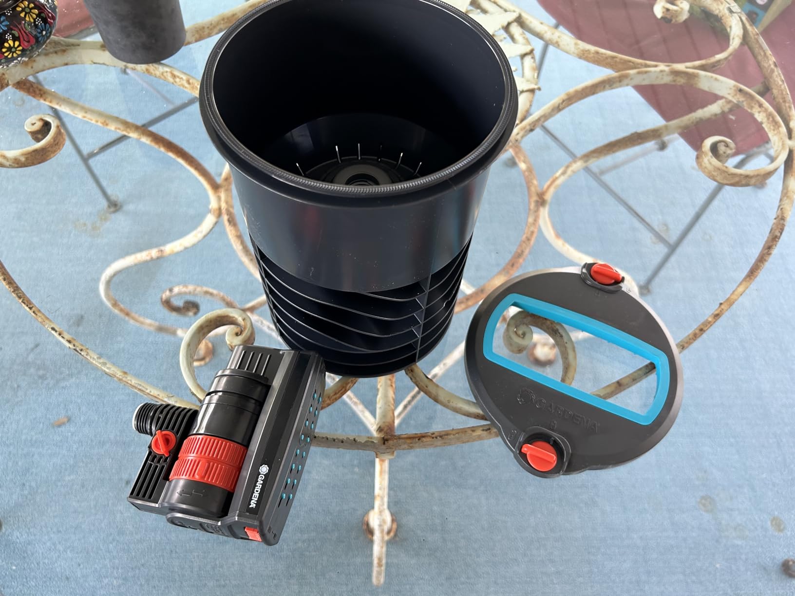 Gardena OS 140 pop-up Rectangular Sprinkler: Sprinkler System for Square and Rectangular Areas up to 140 m squared in Size, Fitted Flush to The Ground (8223-20) customer photo 2