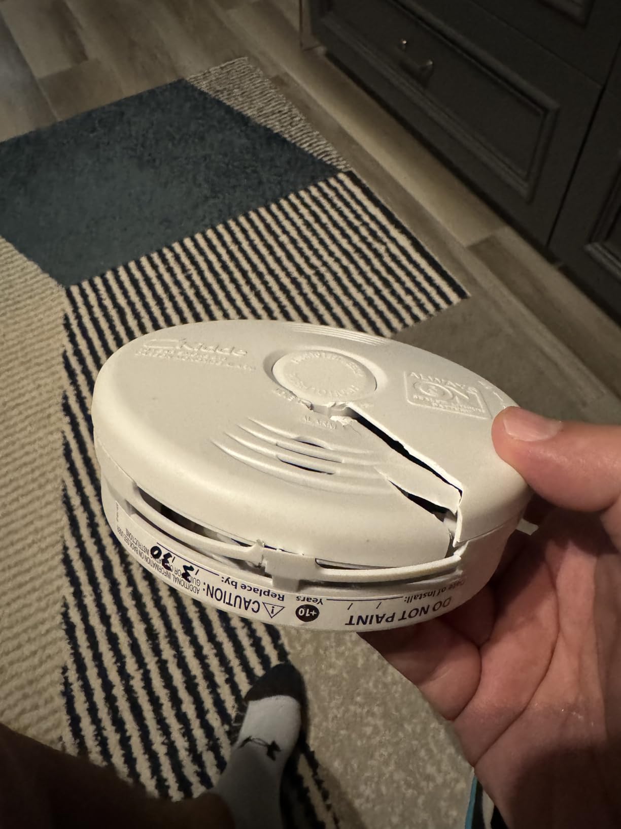 Kidde Smoke Detector & Carbon Monoxide Detector Combo with 10-Year Battery, White customer photo 1