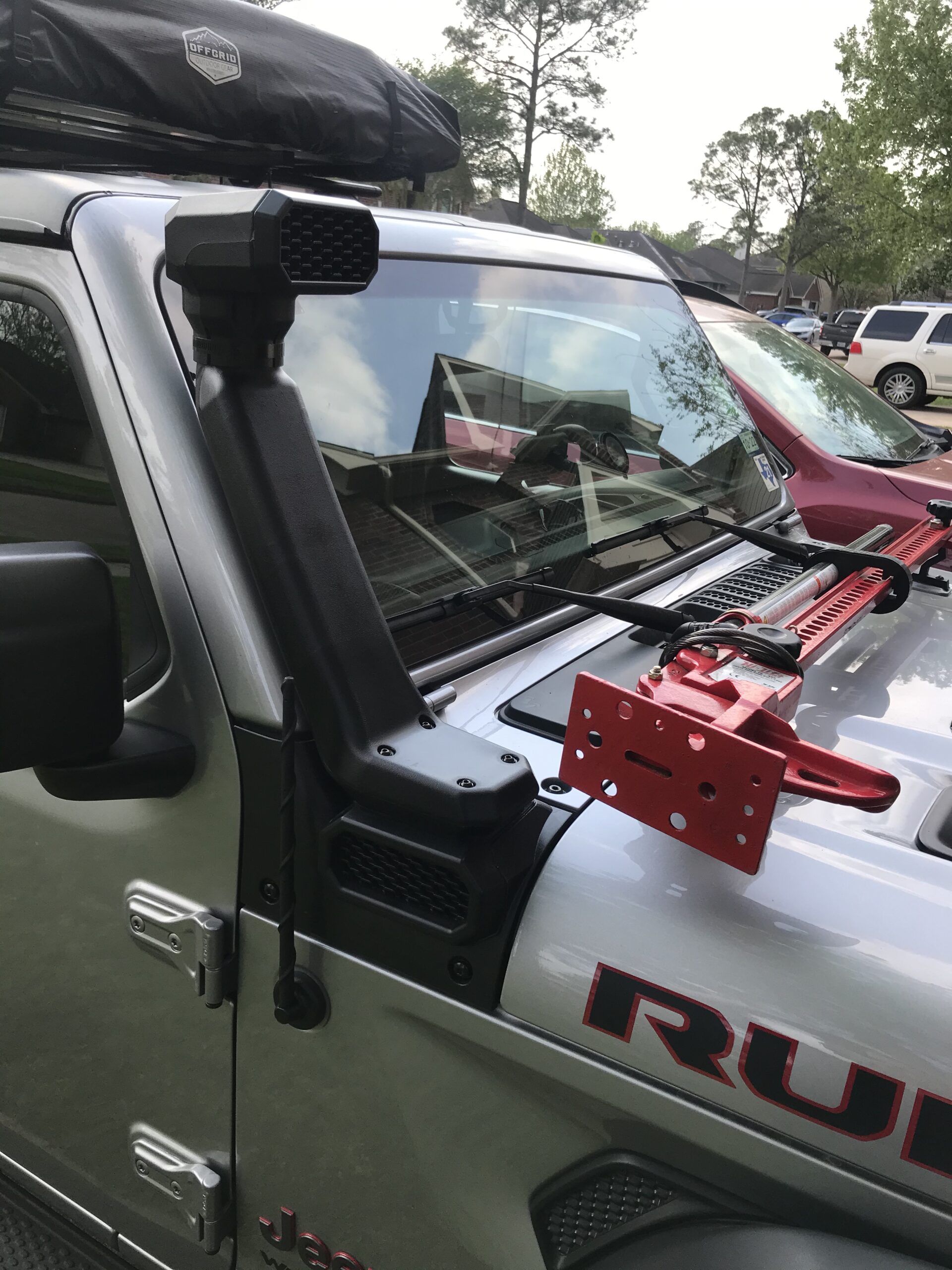 Rugged Ridge AmFib Low/High Mount Snorkel System for Jeep Wrangler JL/JLU & Gladiator JT customer photo 2