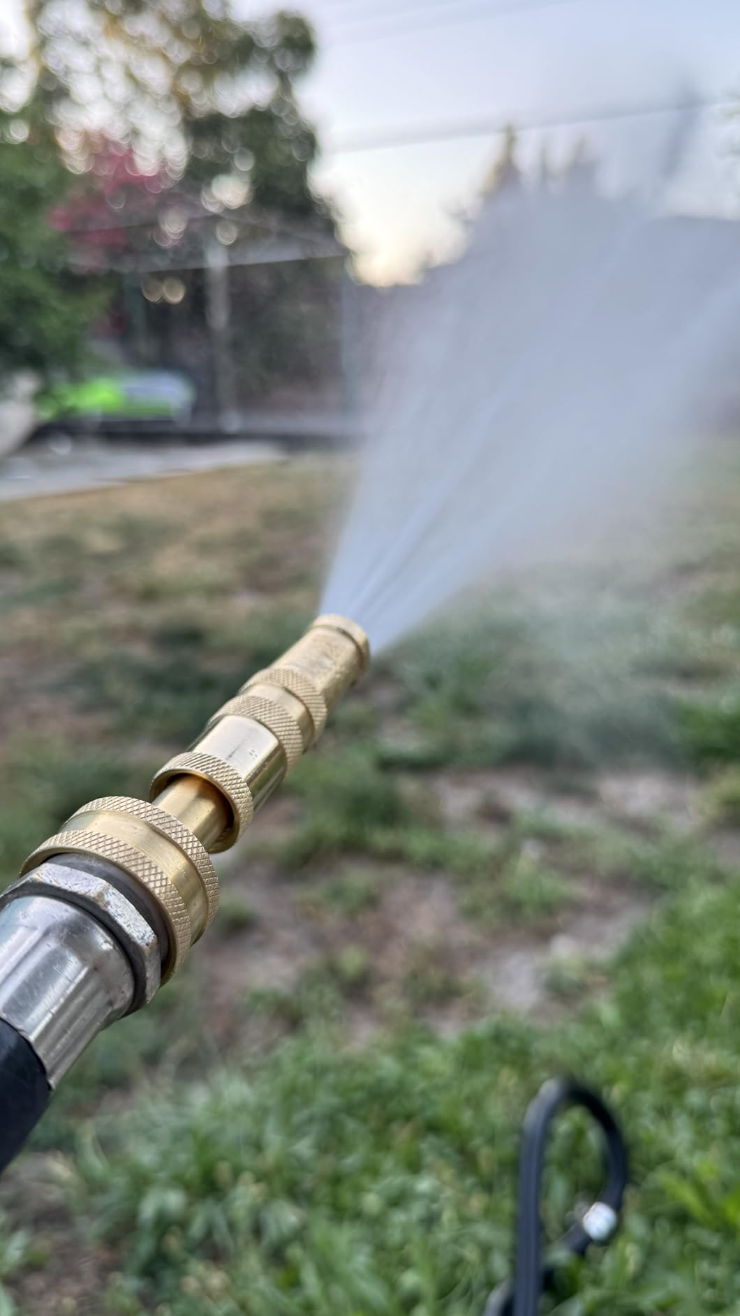 MAXFLO High Pressure Hose Nozzle [2 Pack] Heavy Duty | Brass Water Hose Nozzles for Garden Hoses | Adjustable Function | Fits Standard Hoses, Garden Sprayer, Spray Nozzle, Power Washer Nozzle customer photo 2