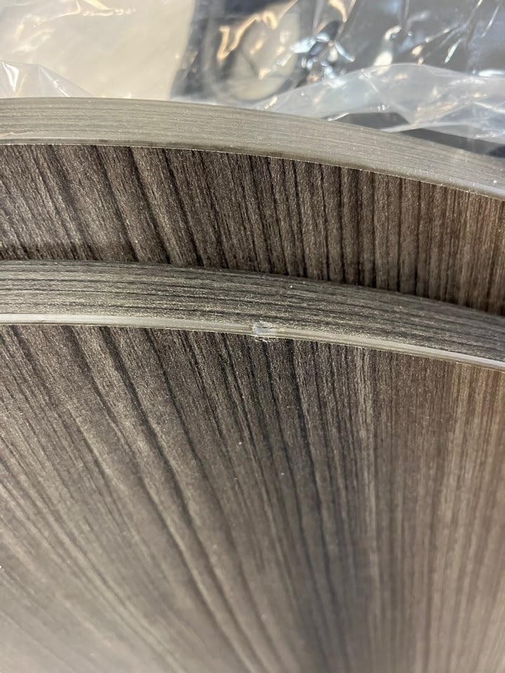 Regency Legacy 10 ft Racetrack Laminate Conference Table with 1 Charging Port, Durable Construction, Scratch-Resistant Surface, and Modern Design for Professional Office Workspaces - Ash Grey customer photo 1