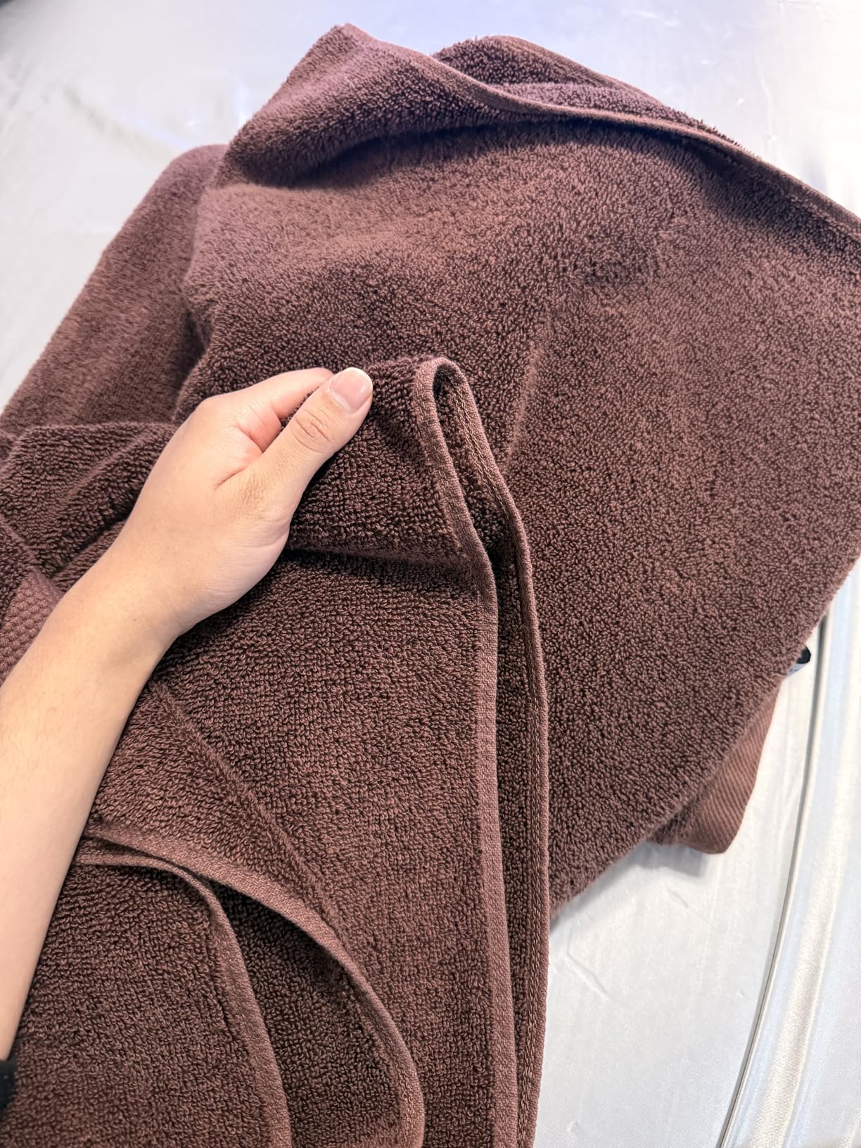 White Classic Luxury Bath Sheets Towels for Adults Extra Large 35x70 Inch - 700 GSM Turkish Cotton, Highly Absorbent | Hotel Collection | 2 Pack customer photo 1