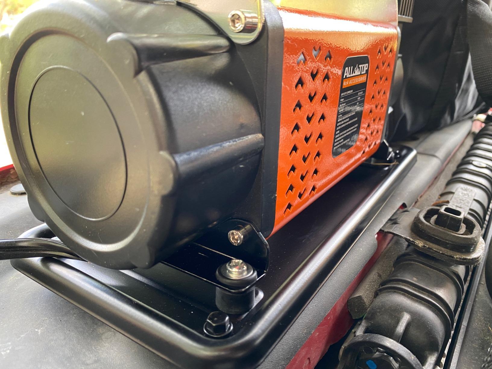ALL-TOP Air Compressor Kit, 12V Portable Inflator 7.06CFM, Offroad Air Compressor for Truck, Air Pump for Car Heavy Duty, Max 150PSI for SUV 4x4 Vehicle RV Tire customer photo 2