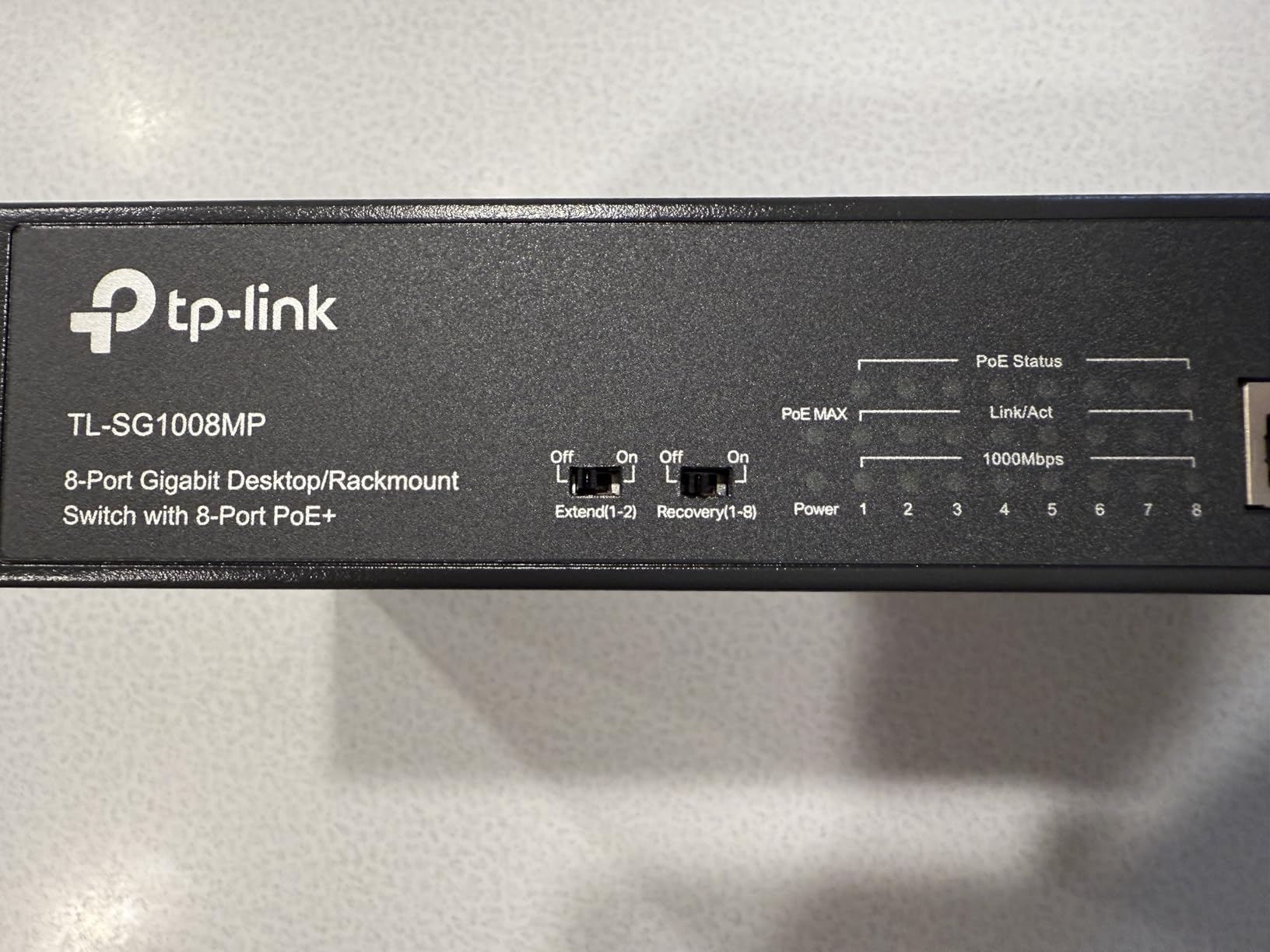 TP-Link TL-SG1218MPE 16 Port Gigabit Switch Easy Smart Managed, 16 PoE+ @250W, 2 non-PoE ports, 2 combo SFP slots, QoS, VLAN, IGMP & LAG customer photo 2