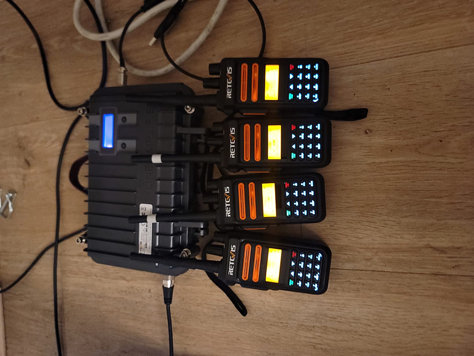 Retevis RT97 GMRS Repeater, Full Duplex Portable Radio Repeater with LCD Screen, Portable Compact Base Station for Remote Area, Emergency Rescue, Warehouse and Logistics customer photo 2