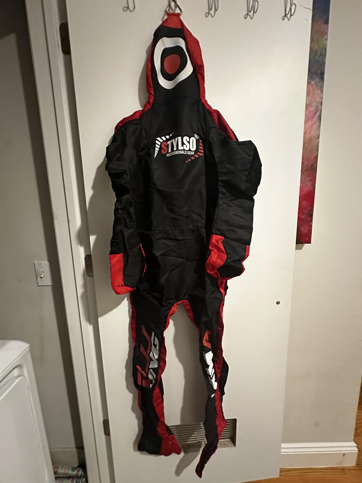 Unfilled Grappling Dummy - Adult Life Size Wrestling & BJJ Training Dummy, MMA Jiu Jitsu Judo Takedown & Throwing Practice, Heavy-Duty Triple-Stitched Canvas Submission Dummy customer photo 2
