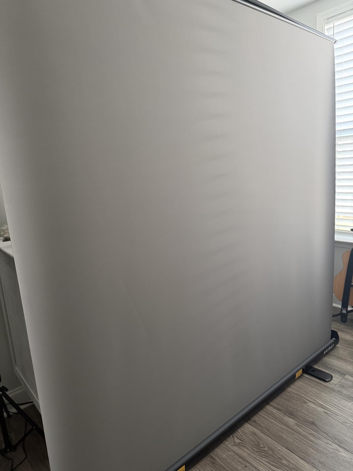 【Wider Style】 RAUBAY 78.7 x 82.7in Large Collapsible Green Screen Backdrop Portable Retractable Chroma Key Panel Photo Background with Stand for Video Conference, Photographic Studio, Streaming customer photo 1