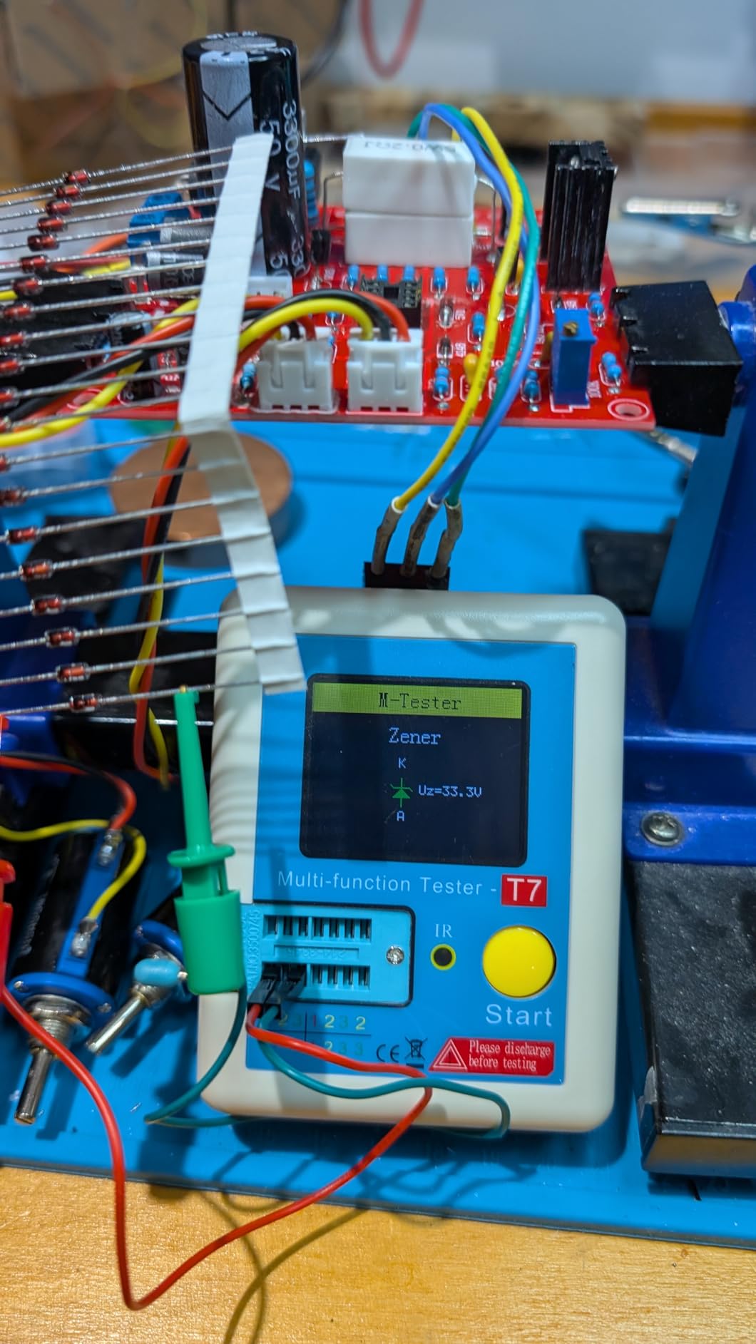 AITRIP LCR-TC1 Colorful Display Pocketable Multifunctional TFT Backlight Transistor Tester for Diode Triode Capacitor Resistor Transistor LCR ESR NPN PNP MOSFET customer photo 1