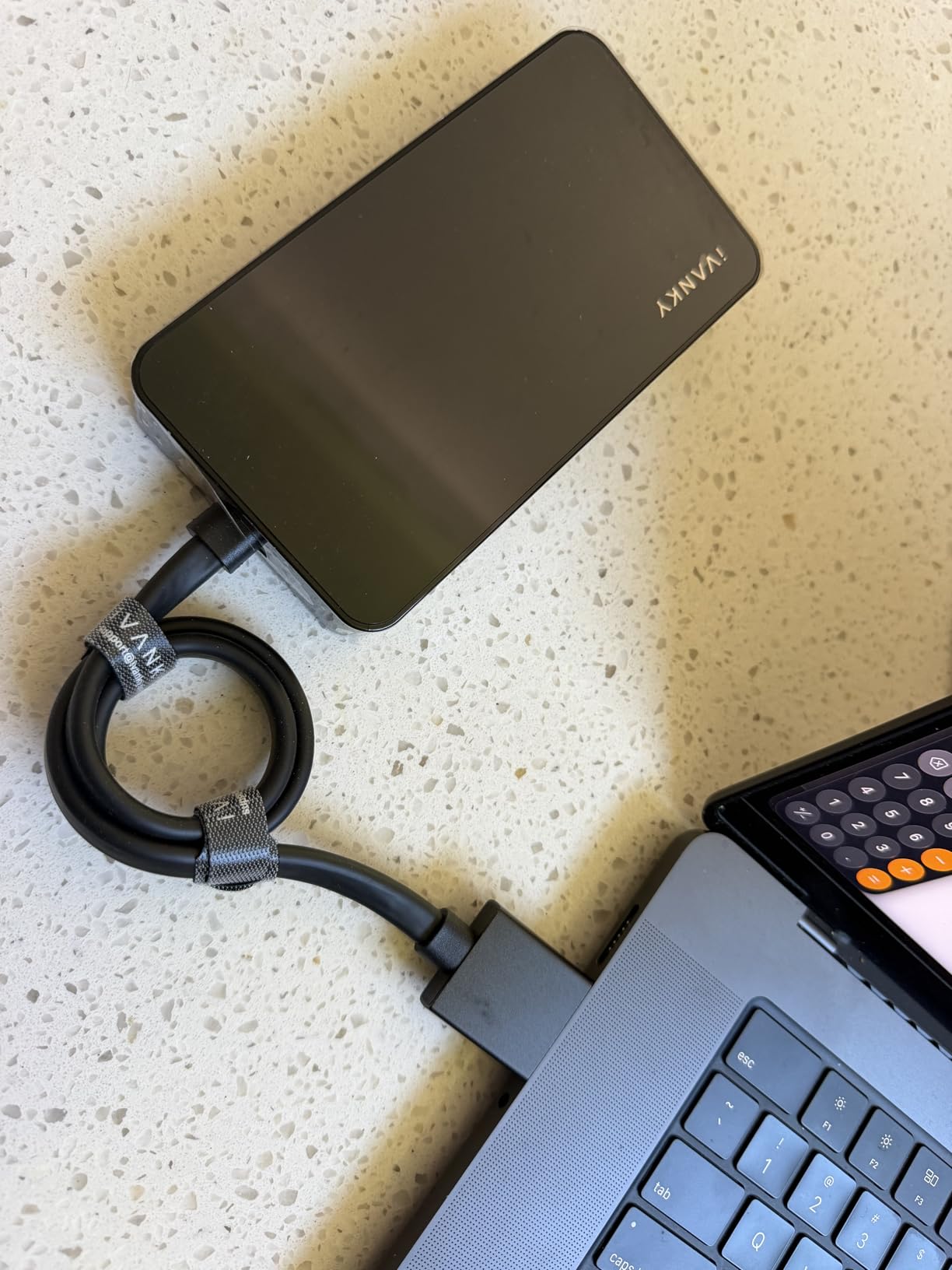 iVANKY 12-in-2 FusionDock 1 for M5 MacBook Dual 4K@144Hz Monitor (Docking Station for M5/M4/M3/M2/M1 Pro/Max MacBook Neo)(150W Power Adapter, SD/TF, USB, RJ45, 5Gbps) Plug and Play Dock Hub customer photo 1