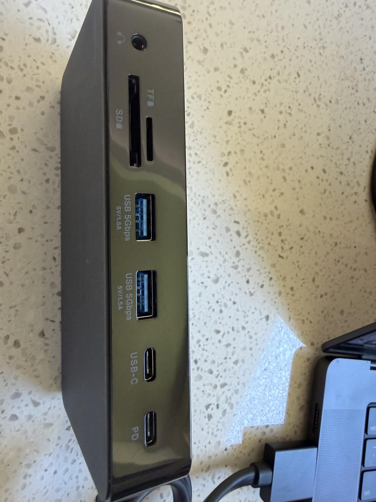 iVANKY 12-in-2 FusionDock 1 for M5 MacBook Dual 4K@144Hz Monitor (Docking Station for M5/M4/M3/M2/M1 Pro/Max MacBook Neo)(150W Power Adapter, SD/TF, USB, RJ45, 5Gbps) Plug and Play Dock Hub customer photo 2