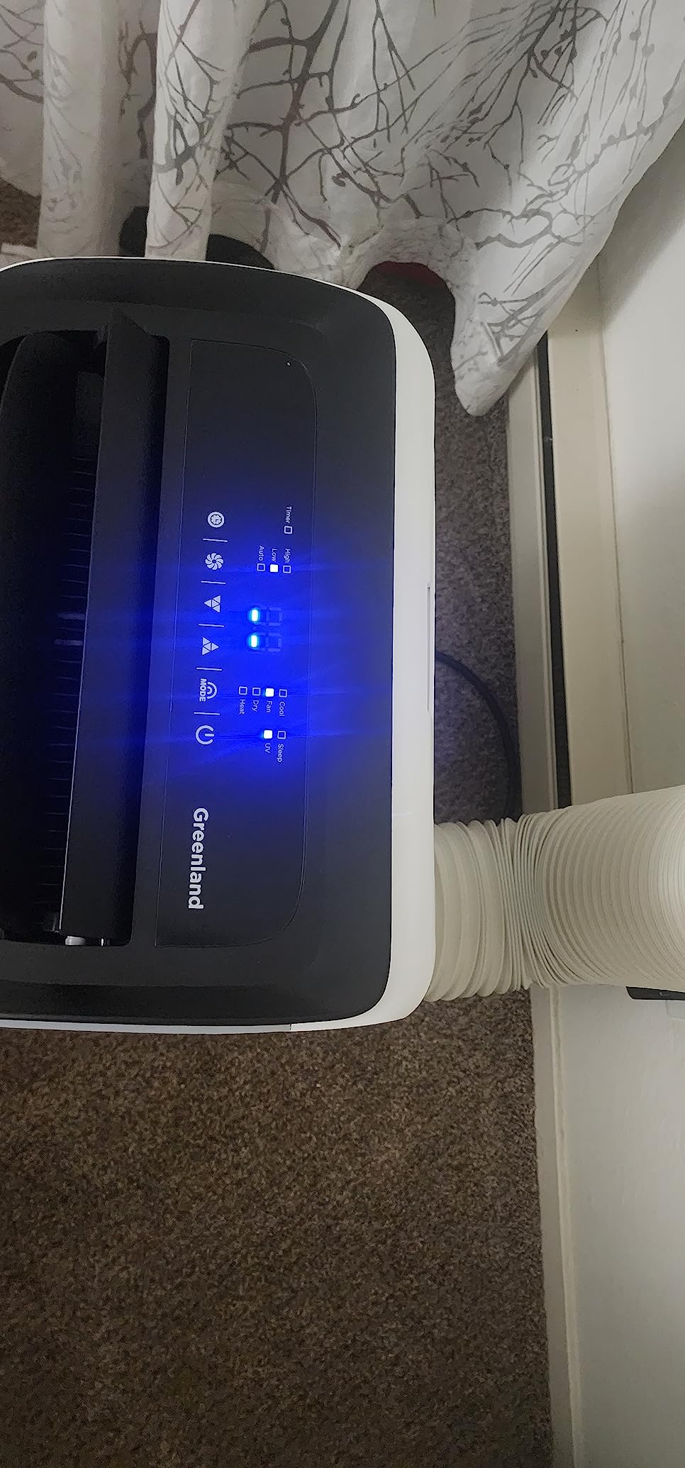 TURBRO Greenland 14,000 BTU Portable Air Conditioner and Heater, Dehumidifier and Fan, 4-in-1 Floor AC Unit for Rooms up to 600 Sq Ft, UV-C Light, Sleep Mode, Timer, Remote Included (10,000 BTU SACC) customer photo 1