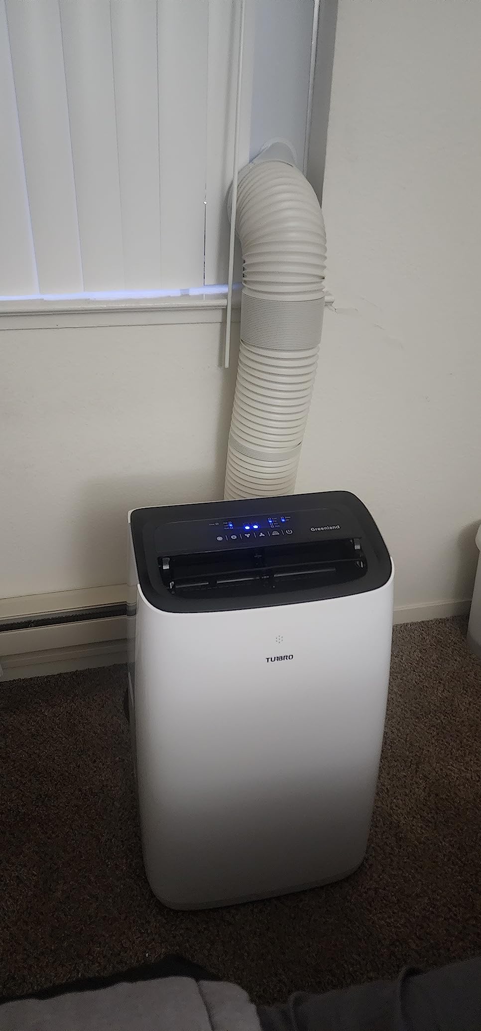 TURBRO Greenland 14,000 BTU Portable Air Conditioner and Heater, Dehumidifier and Fan, 4-in-1 Floor AC Unit for Rooms up to 600 Sq Ft, UV-C Light, Sleep Mode, Timer, Remote Included (10,000 BTU SACC) customer photo 2