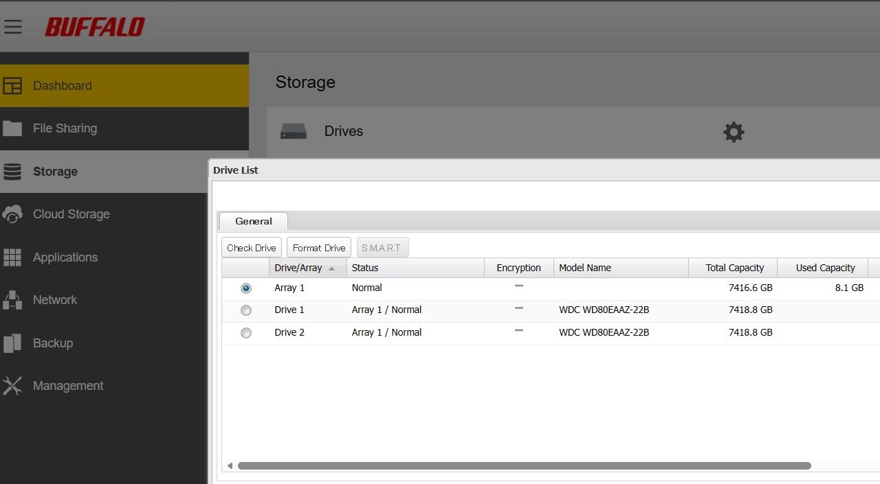 BUFFALO LinkStation 720 16TB 2-Bay Home Office Private Cloud Data Storage with Hard Drives Included/Computer Network Attached Storage/NAS Storage/Network Storage/Media Server/File Server customer photo 1