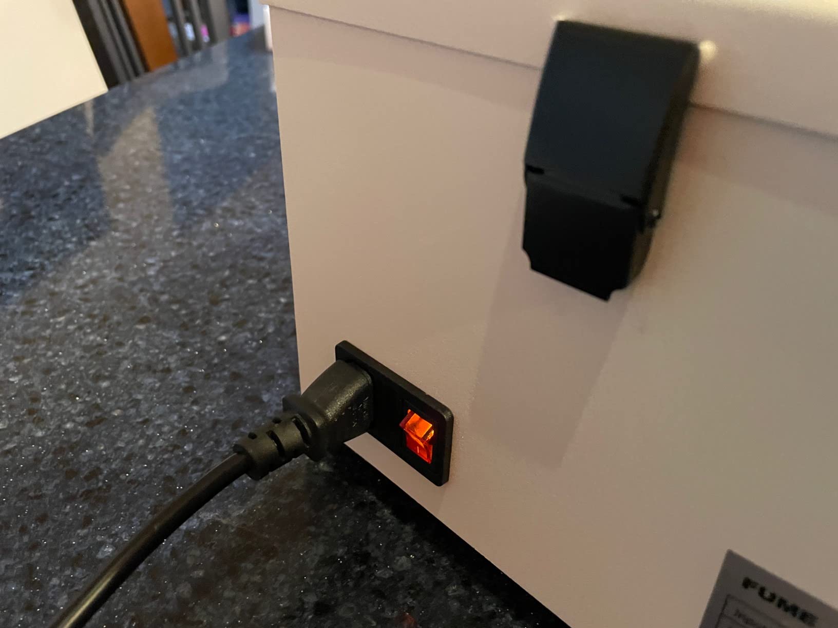 FES150S 100W Solder Fume Extractor, 200m³/h (117 CFM) Powerful Suction Smoke Absorber with H13 HEPA 3-Stage Filtration, Desktop Hepa Smoke Purifier for Bench Soldering, Laser Engraving(110V) customer photo 2