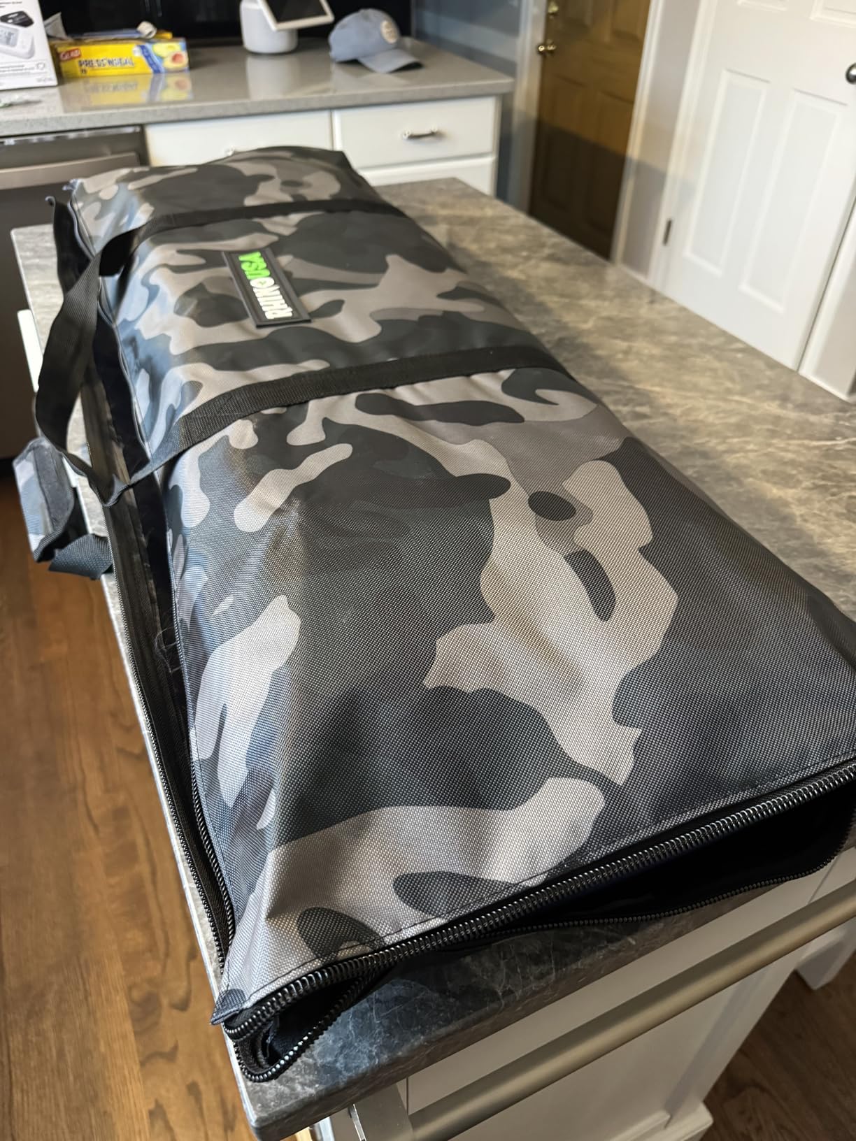 Rhino USA Off-Road Recovery Traction Boards - 2 Pack Ultimate Tire Traction Mountable Mats for 4X4 Vehicles in Sand, Mud & Snow. Heavy Duty Zipper Carry Bag and Leashes Included - (Green) customer photo 2