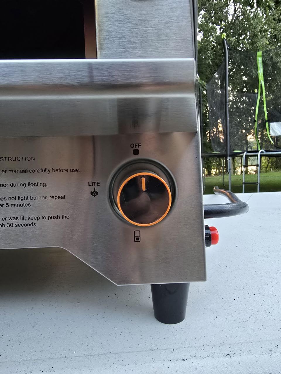 BIG HORN Gas Pizza Oven, Portable Propane Pizza Oven with 15 inch Pizza Stone customer photo 2