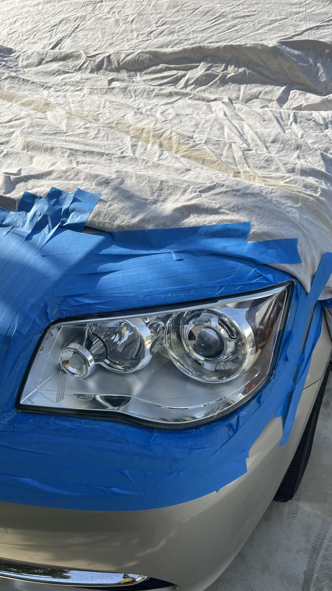 SprayMax 2K 2in1 Headlight Clear Coat | Professional Headlight Restoration Spray & UV Coating Protection | Fixes Scratches, Yellowing & Foggy Headlights | Crystal Clear & Durable Finish | 7.1 oz customer photo 1