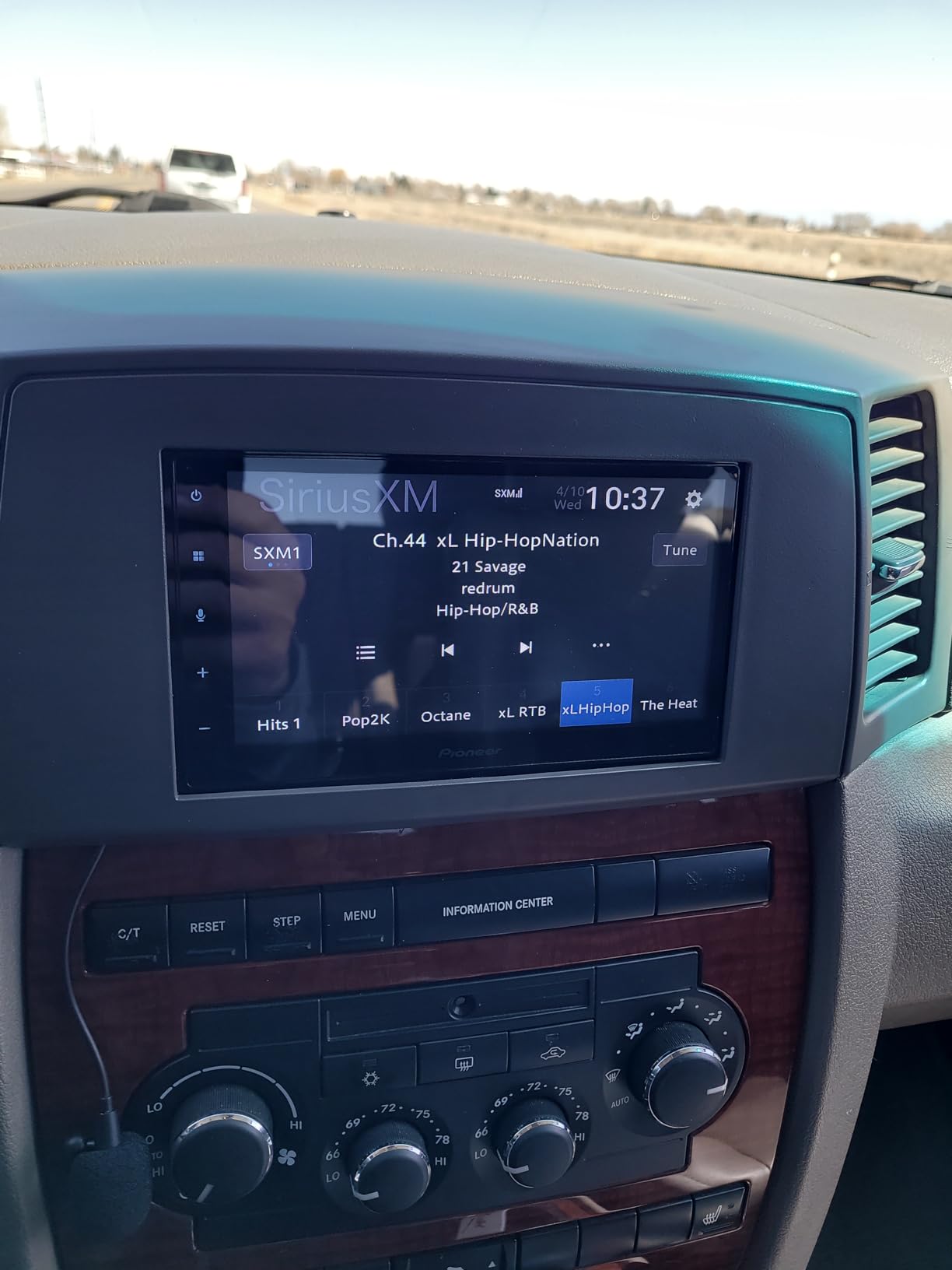 Pioneer DMH-1770NEX Double-DIN Digital Multimedia Receiver, Wired Apple CarPlay and Android Auto, 6.8
