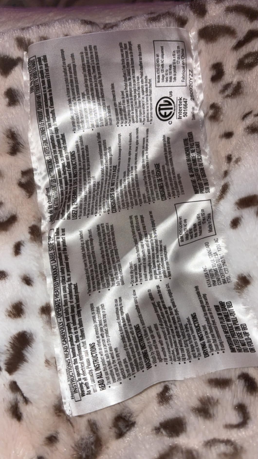 Westinghouse Electric Blanket Queen, Heated Blanket Queen Size with 10 Heating Levels and 1 to 12 Hours Heating Time Settings, Flannel to Sherpa Reversible customer photo 2