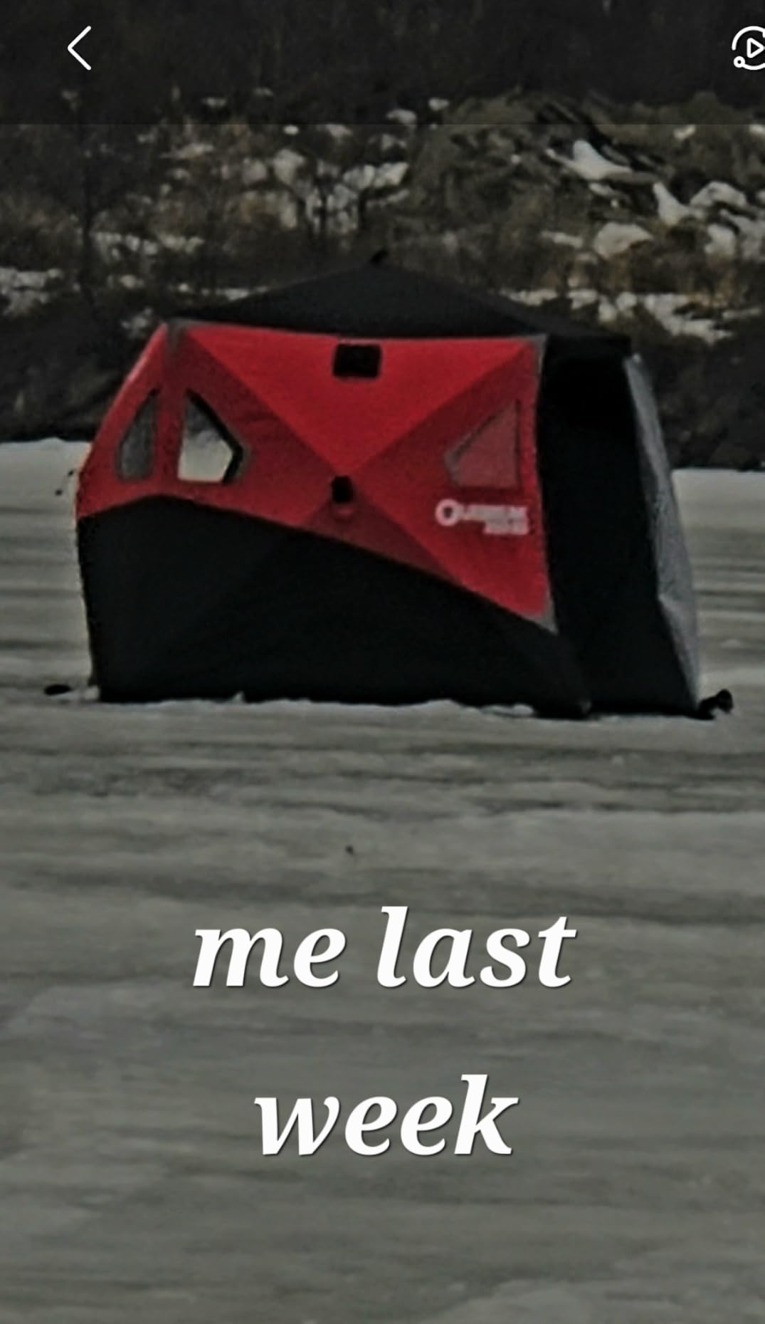 Eskimo Outbreak Portable Pop-Up Ice Fishing Shelter customer photo 1