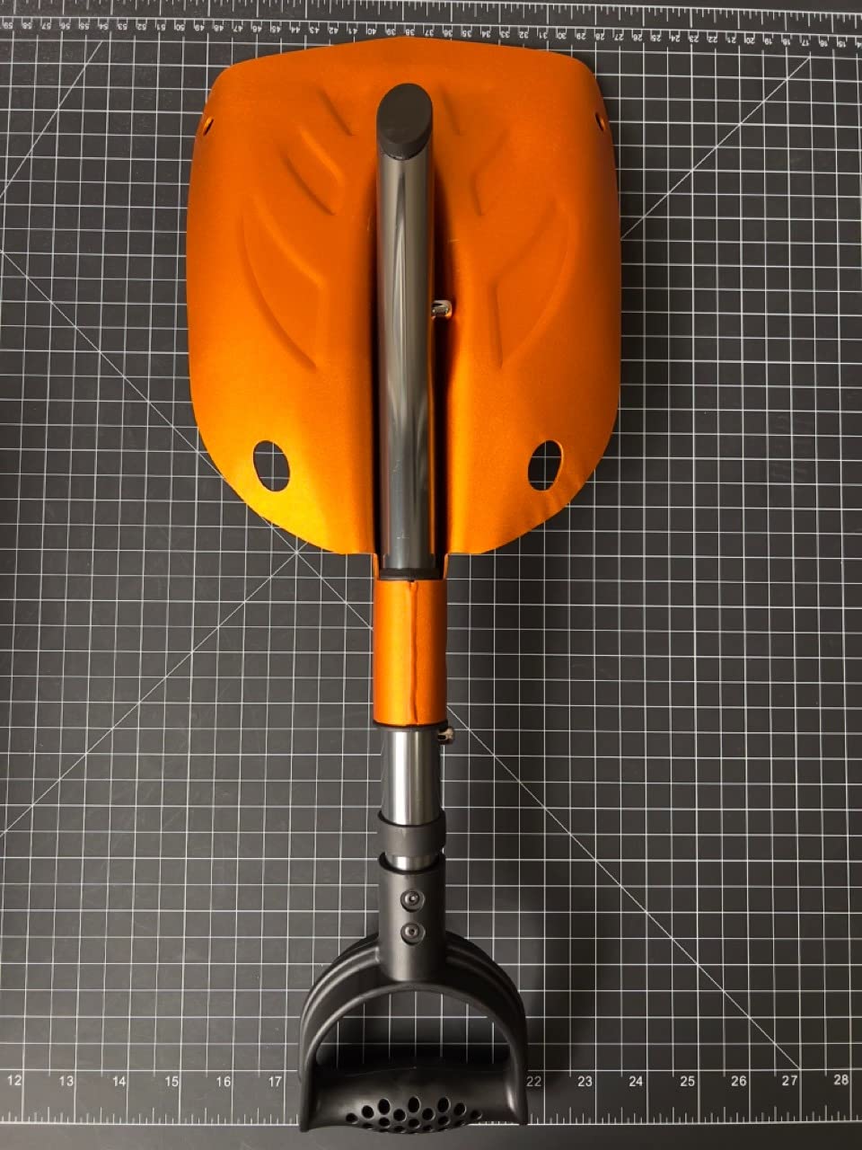 Crescent Moon Collapsible Snow Shovel for Car & Adventures - Portable Avalanche Shovel, Multi-Use Design for Camping, Emergencies, Backcountry Backpack Adventures, ATVs, Snowmobiles & Ice Fishing customer photo 3
