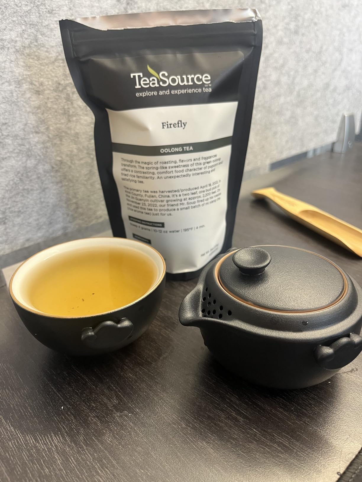 HEER Ceramic Travel Gaiwan Tea Set - Small Kungfu Teapot with Cup for One, Ideal Gift for Tea Lovers customer photo 2