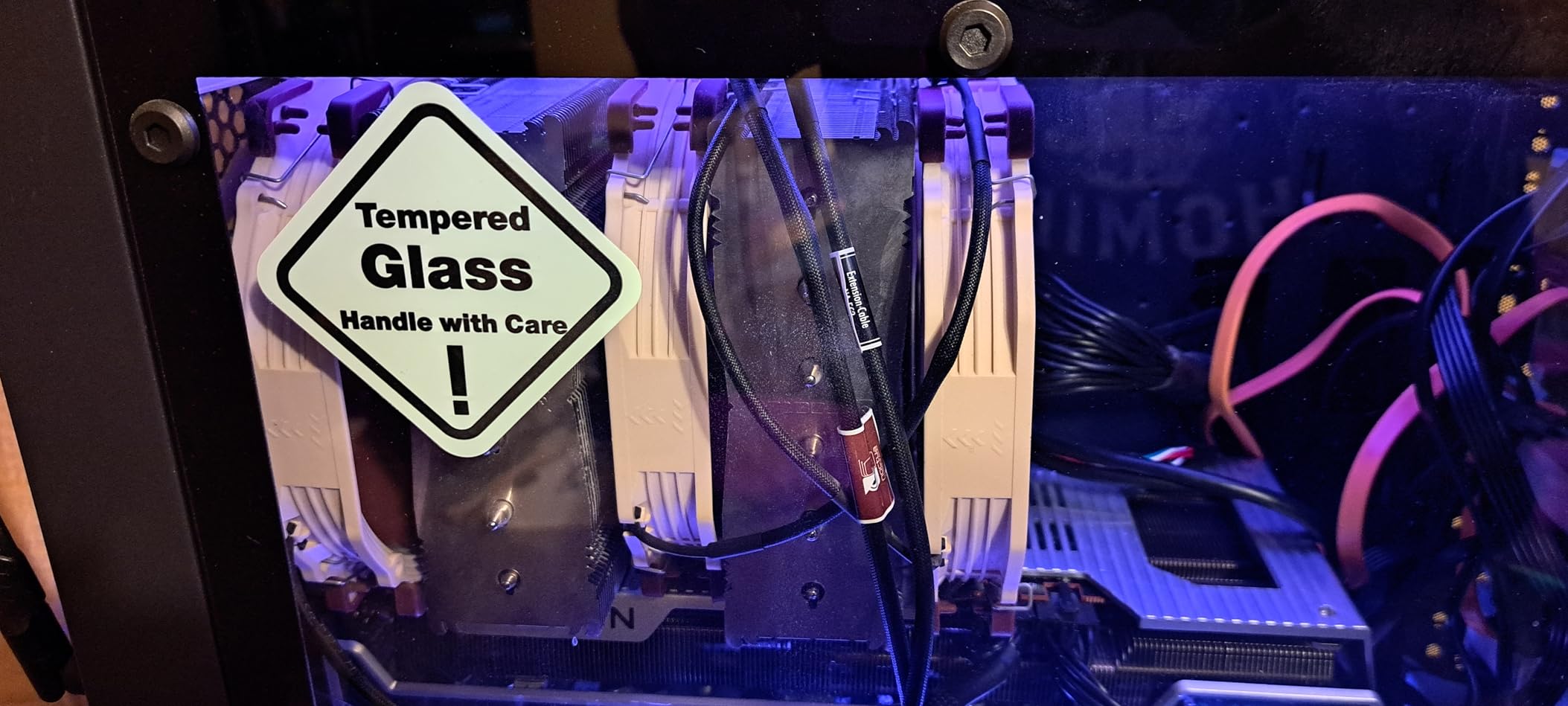 anidees AI Raider XL Full Tower Tempered Glass XL-ATX/E-ATX/ATX Gaming Case, Support 12 x 5.25 inch Drive Bay 480/360 Radiator, AI-RA-XL (PC Case ONLY) customer photo 2