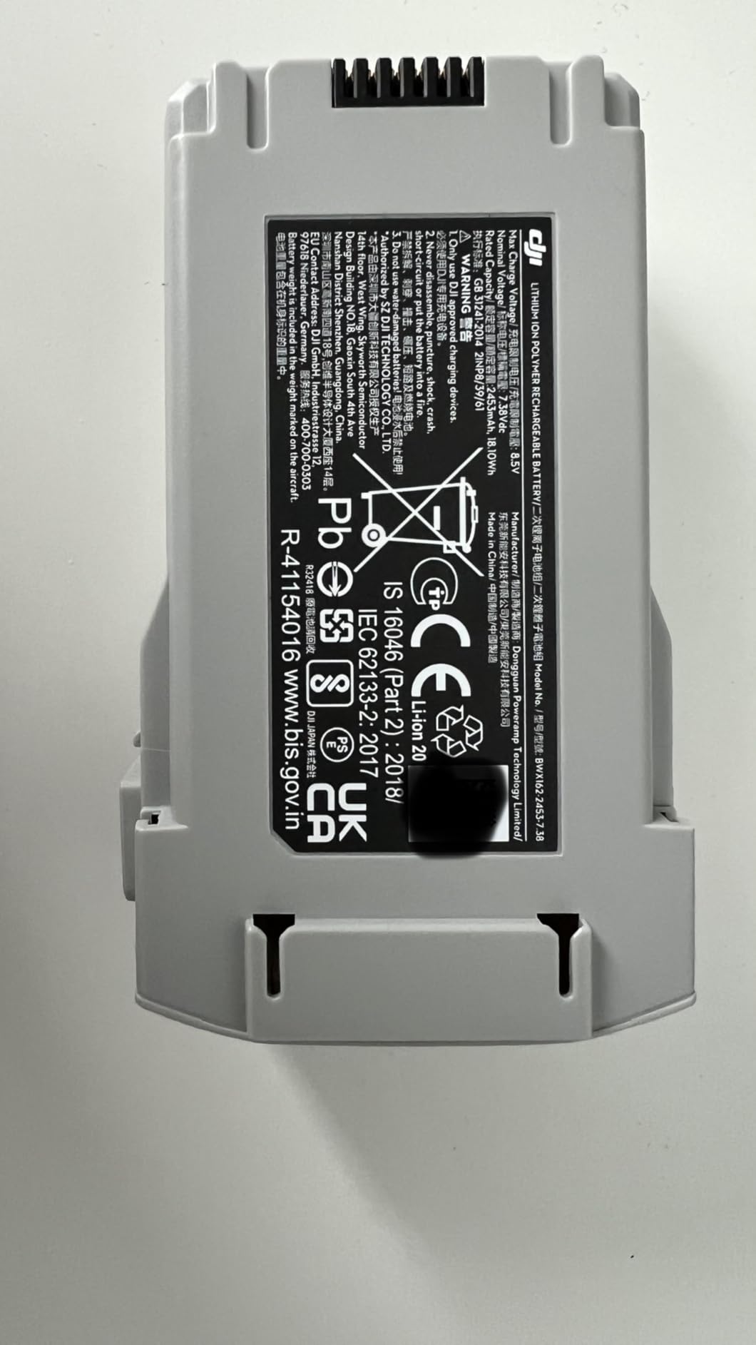 DJI Mini 3 Series Intelligent Flight Battery, Compatibility Mini 4 Pro, Mini 3 Pro, Mini 3 customer photo 2