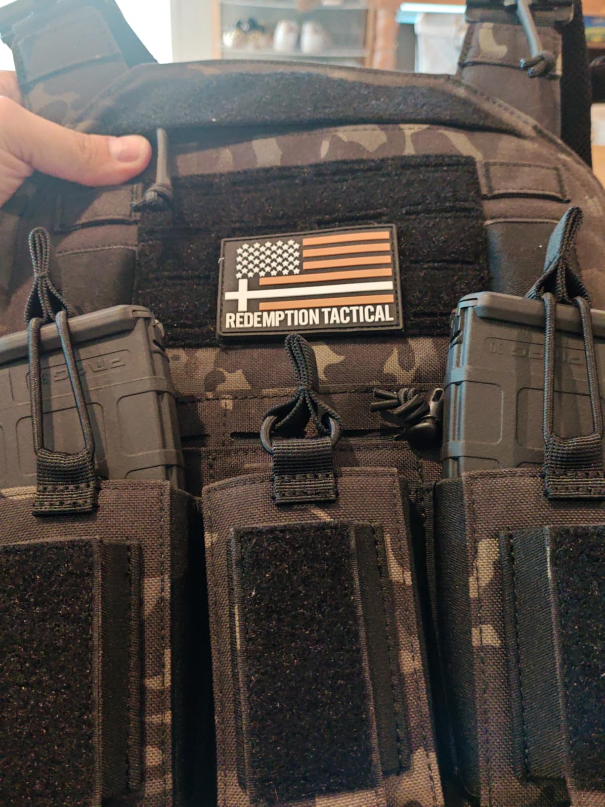 Redemption Crusader 2.0 Molle Quick Release Buckles Airsoft Vest With Adjustable Size Sides And Triple Pouch customer photo 1