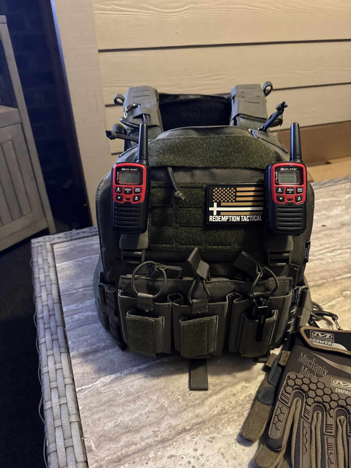 Redemption Crusader 2.0 Molle Quick Release Buckles Airsoft Vest With Adjustable Size Sides And Triple Pouch customer photo 2
