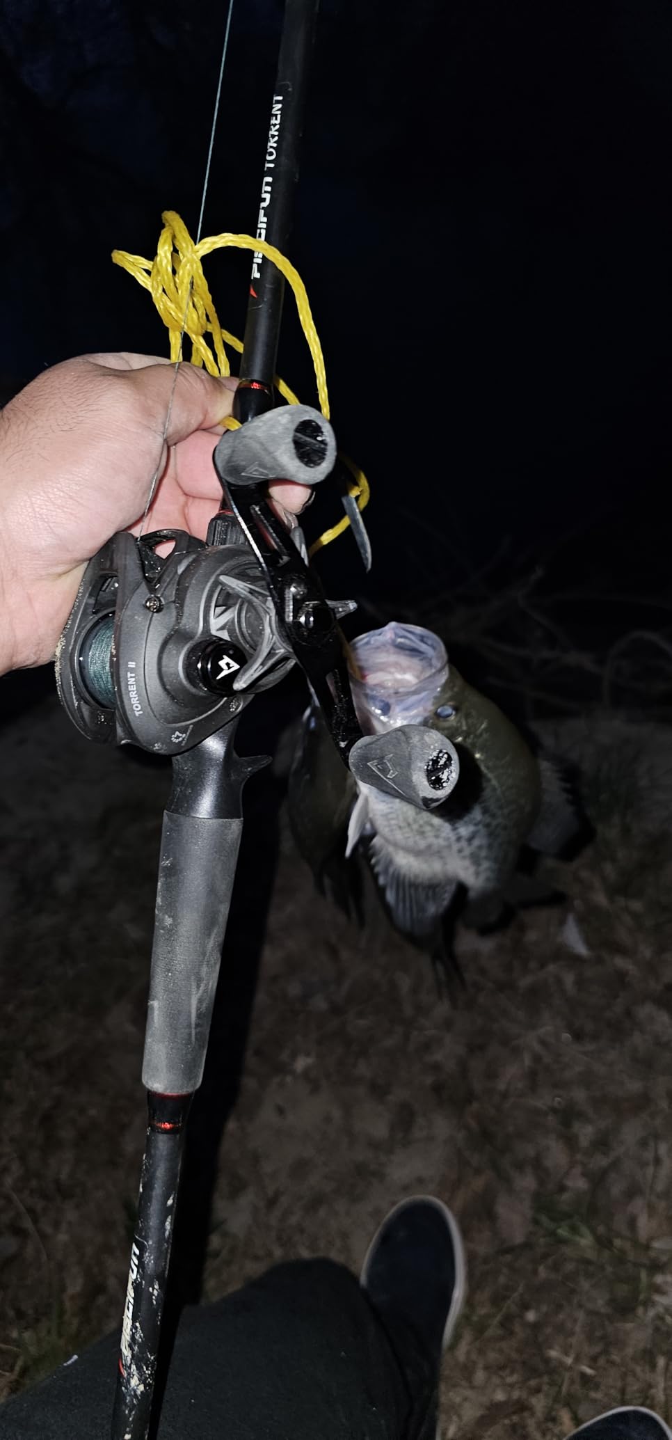 Piscifun Torrent II Baitcasting Fishing Reel, 20LB Carbon Fiber Drag Baitcasters, 6.6:1/8.1:1 Gear Ratio & Magnet Braking System Low Profile Casting Reel customer photo 2