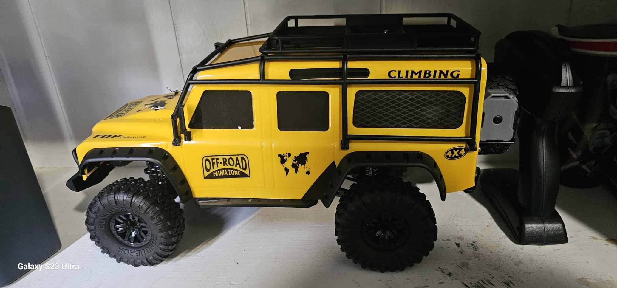 RC Cars RC Crawler 1/10 Scale RTR Remote Control Car 4WD 2.4GHz Brushed Offroad Racing Hobby Grade Model Vehicle with LED Lights 2Pcs Battery Toy for Kids and Adults customer photo 1