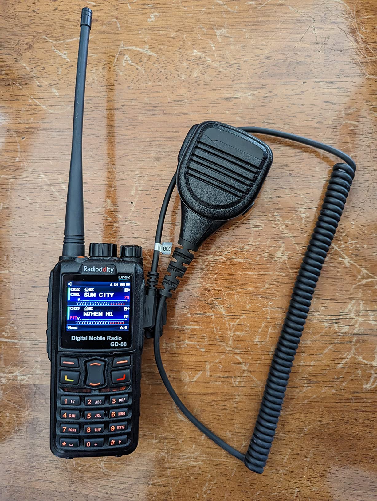 Radioddity GD-88 DMR & Analog 7W Handheld Radio, VHF UHF Dual Band Ham Two Way Radio, with GPS/APRS, Cross-Band Repeater, SFR, 300K Contacts customer photo 1