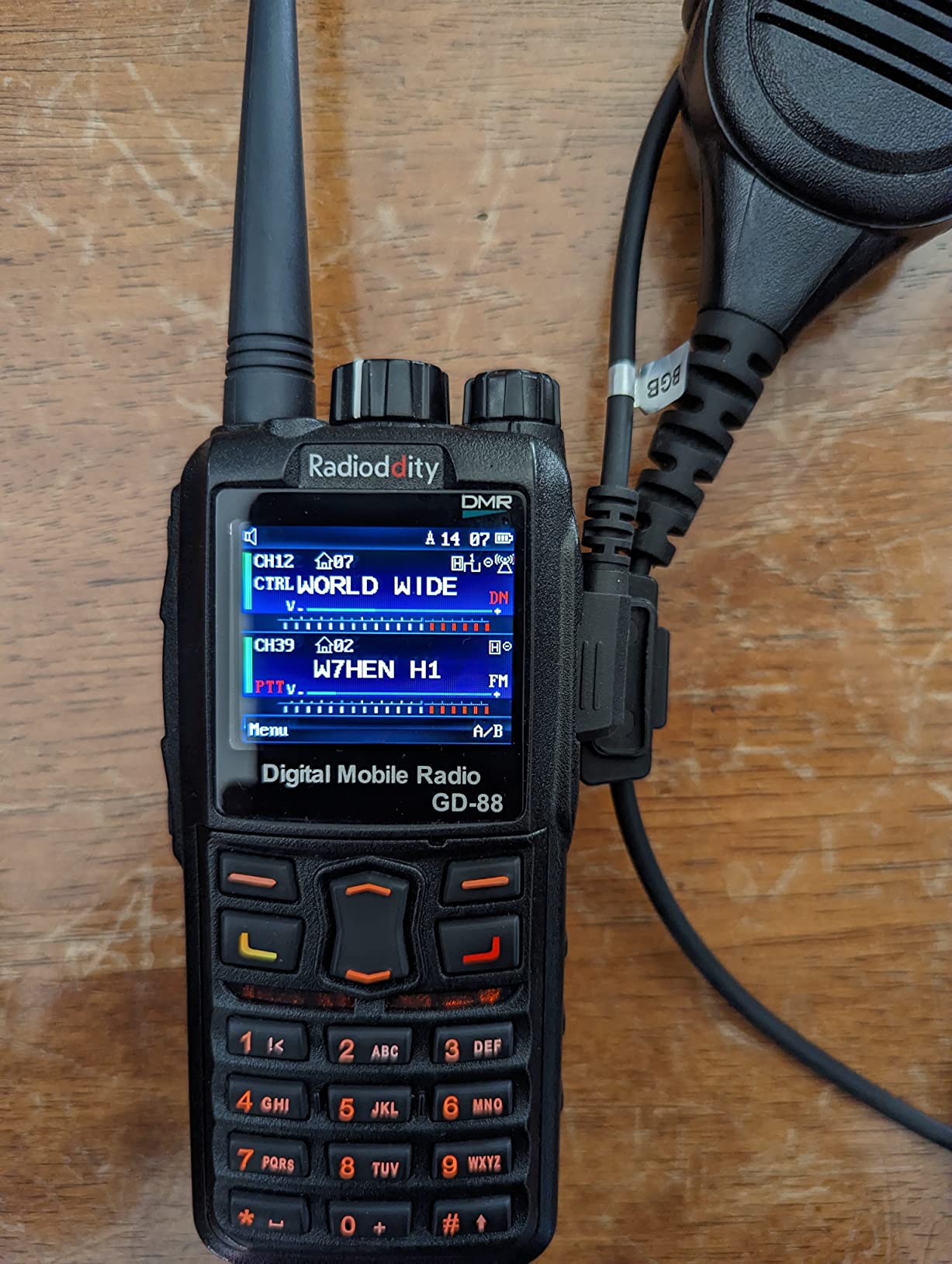 Radioddity GD-88 DMR & Analog 7W Handheld Radio, VHF UHF Dual Band Ham Two Way Radio, with GPS/APRS, Cross-Band Repeater, SFR, 300K Contacts customer photo 2
