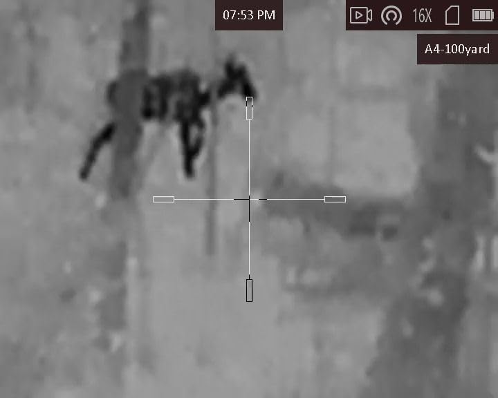 AGM Global Vision Adder Thermal Imaging Scope for Hunting - High-Sensitivity Thermal Scope Thermal Optic IR Vision Night Hunting Rifle Scope, Thermal Sight with Wi-Fi customer photo 1