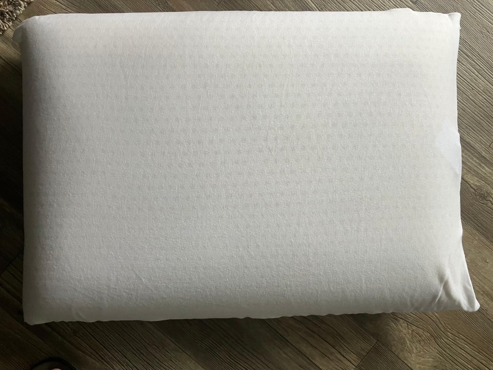 OrganicTextiles Natural Latex Pillow with Organic Cotton Cover (Standard Size, Extra Soft), GOTS Certified, Bed Pillow for Sleeping, Neck Pain Relief Help, Head Support, for Side Back Stomach Sleeper customer photo 2